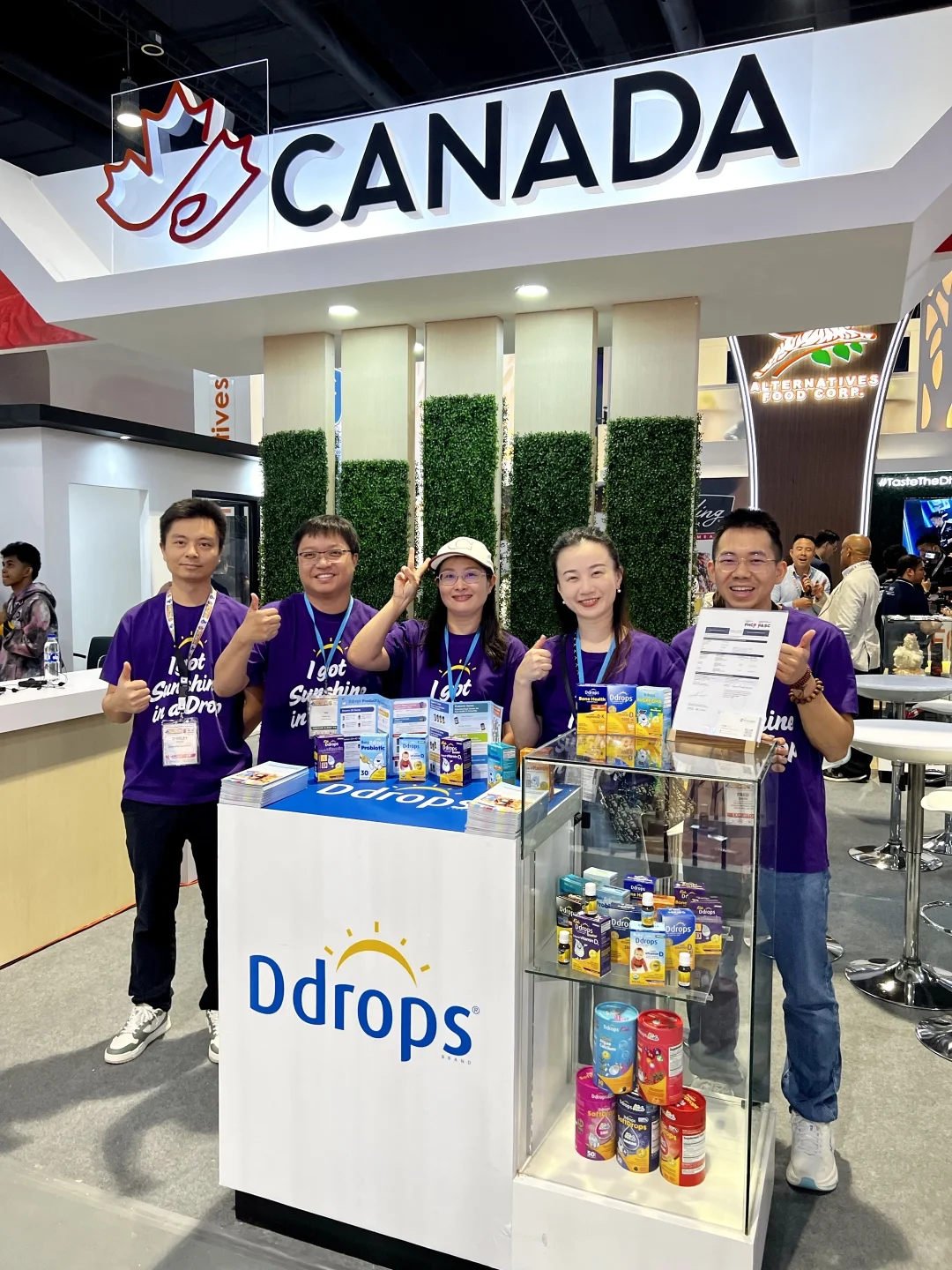 滴卓思空降马尼拉WOFEX，加拿大农业部长亲临