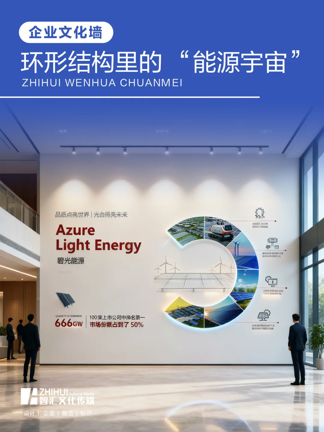 新能源人都在找的科技文化墙✨