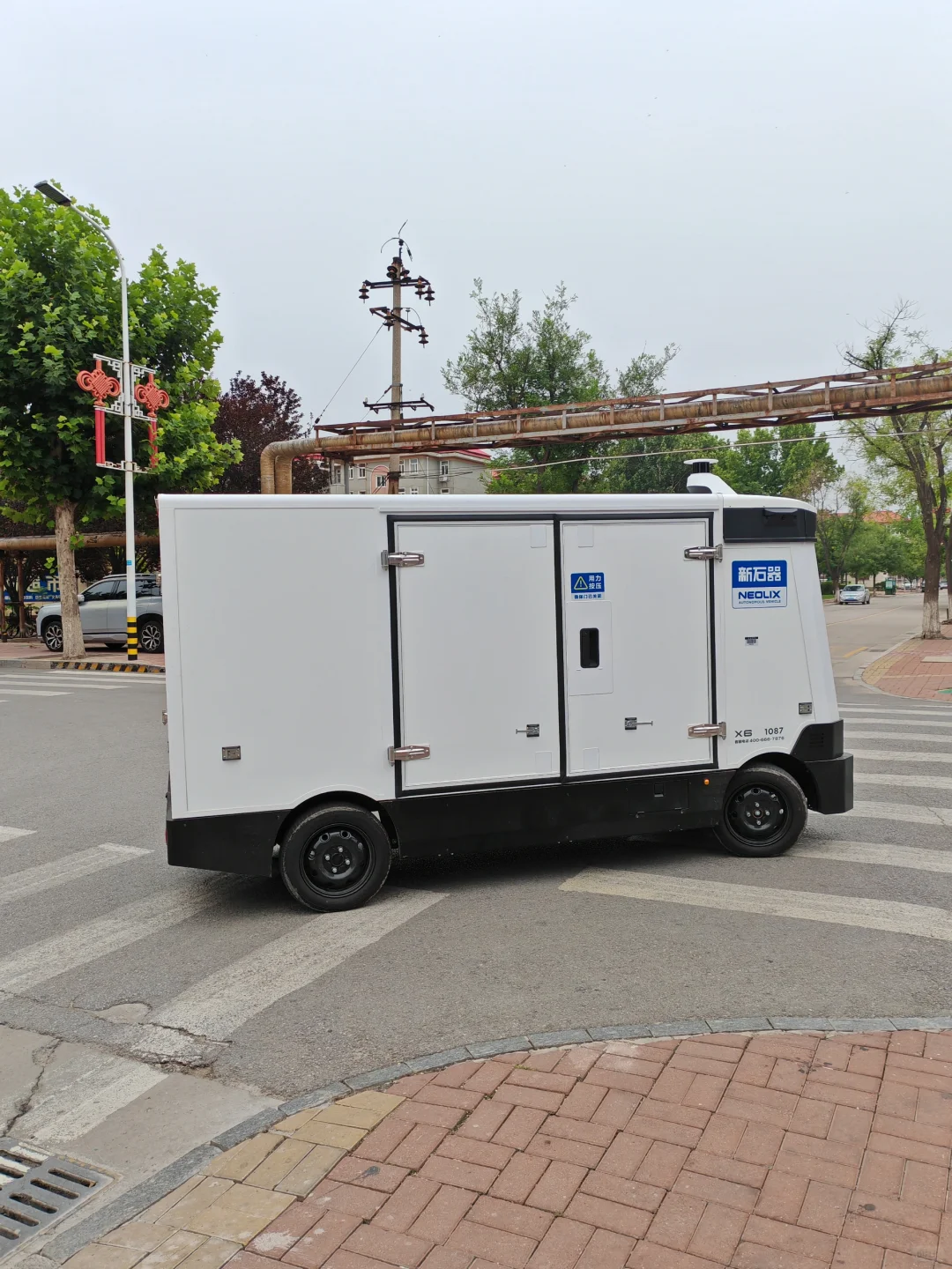 任丘这个小县城竟然也有无人驾驶小车车