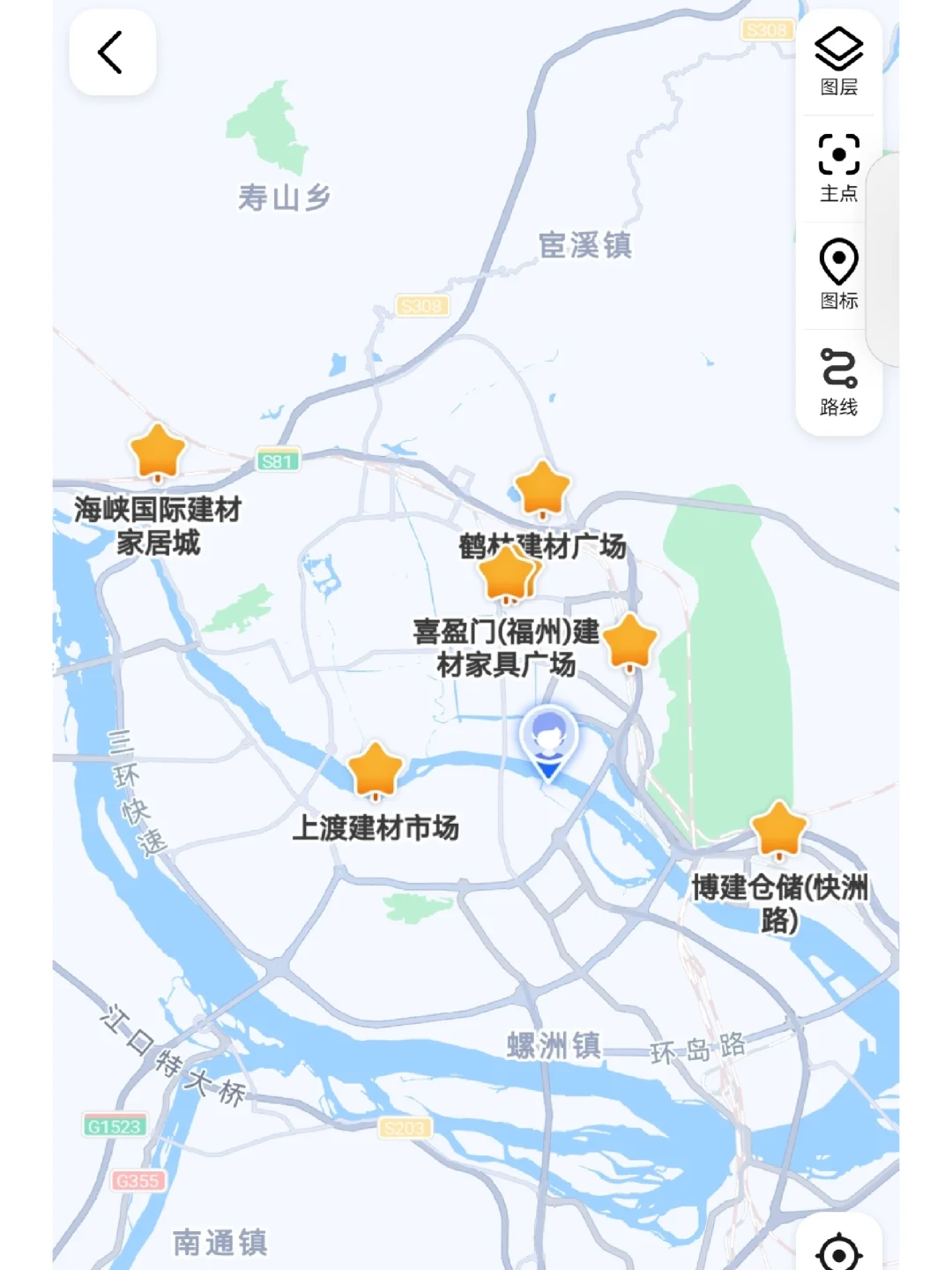 坐标福州，新房装修，八一八福州建材市场