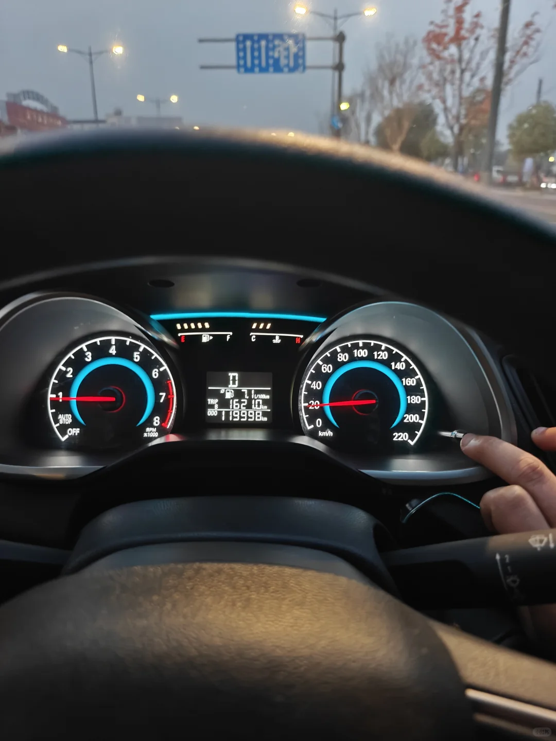 科沃兹仪表怎么切换显示内容以及含义