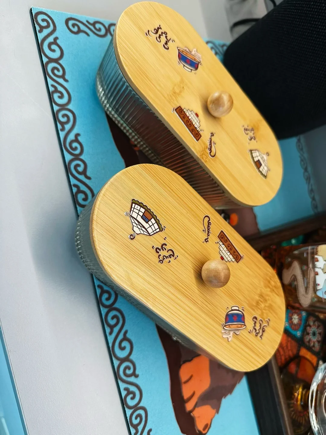 蒙古元素糖果盒