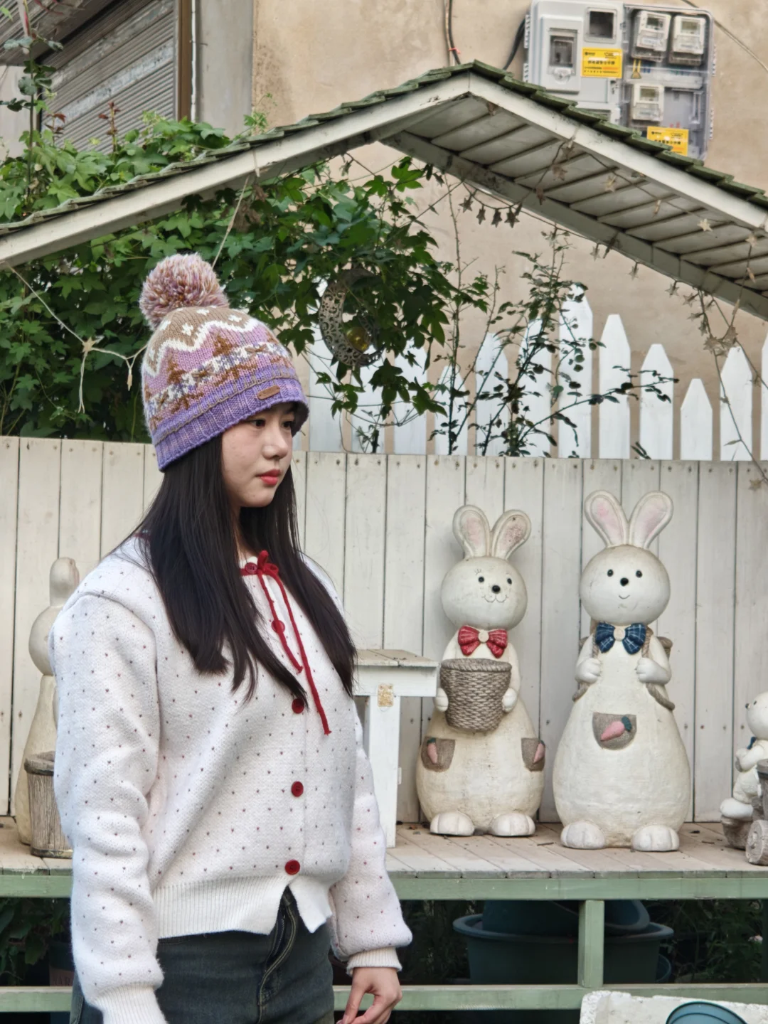 这顶羊毛帽子真的好舒服！好喜欢～