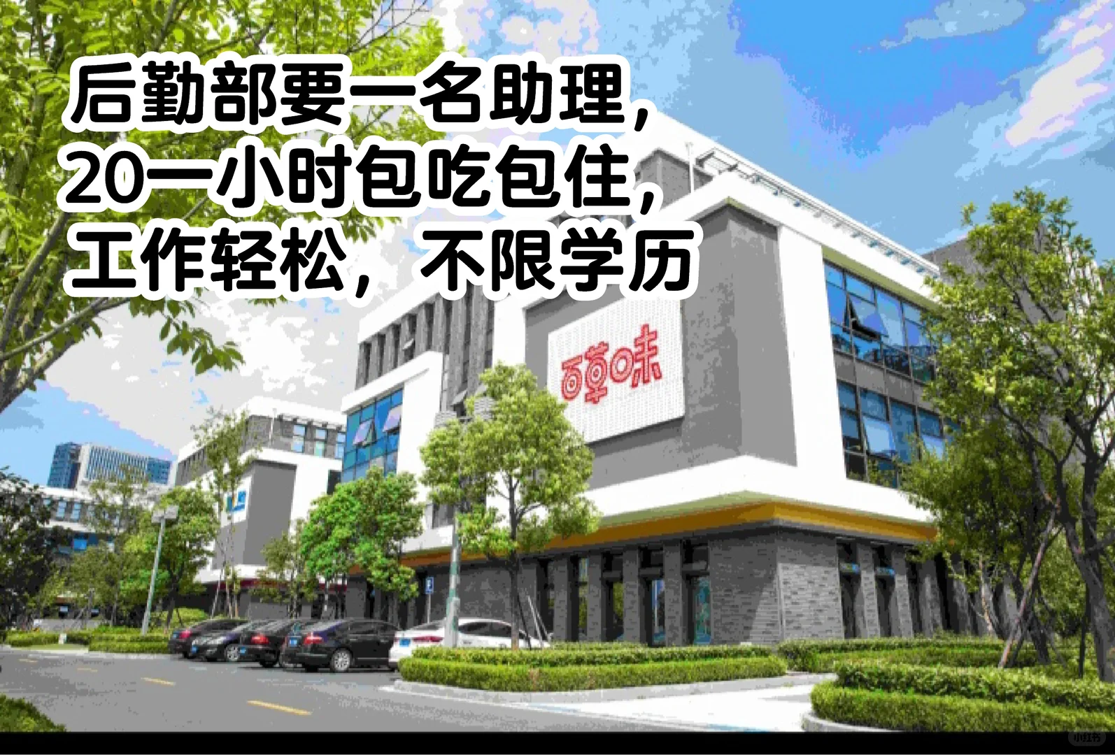 临江食品厂要一个后勤助理