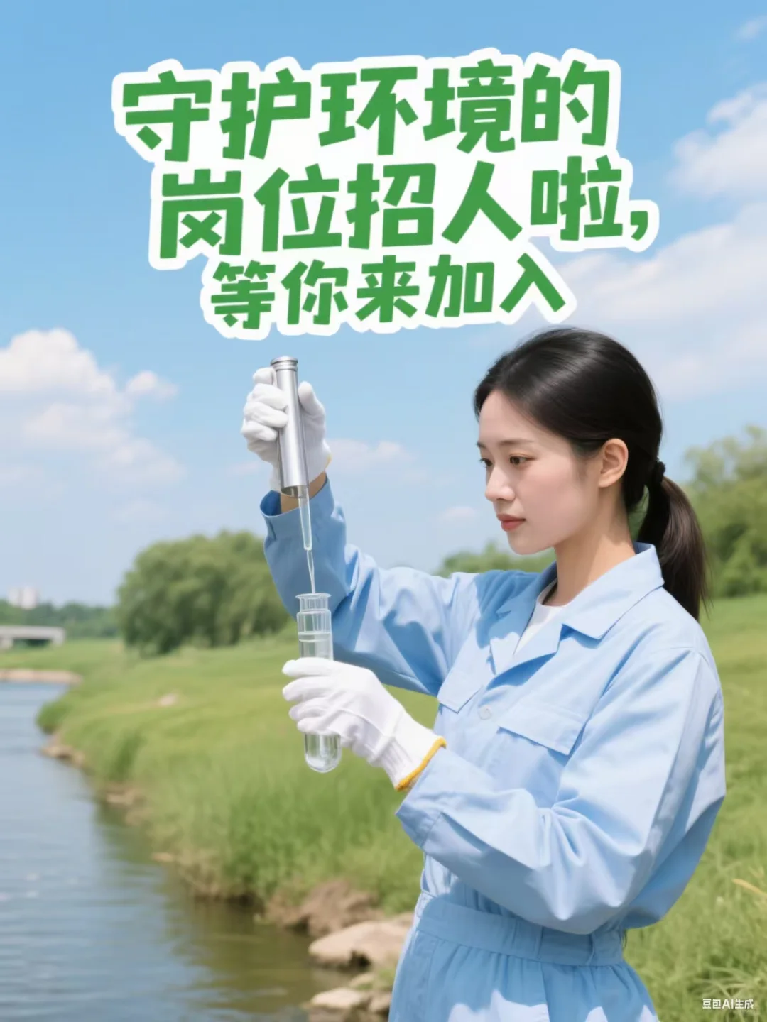 来，守护环境的岗位等你来！