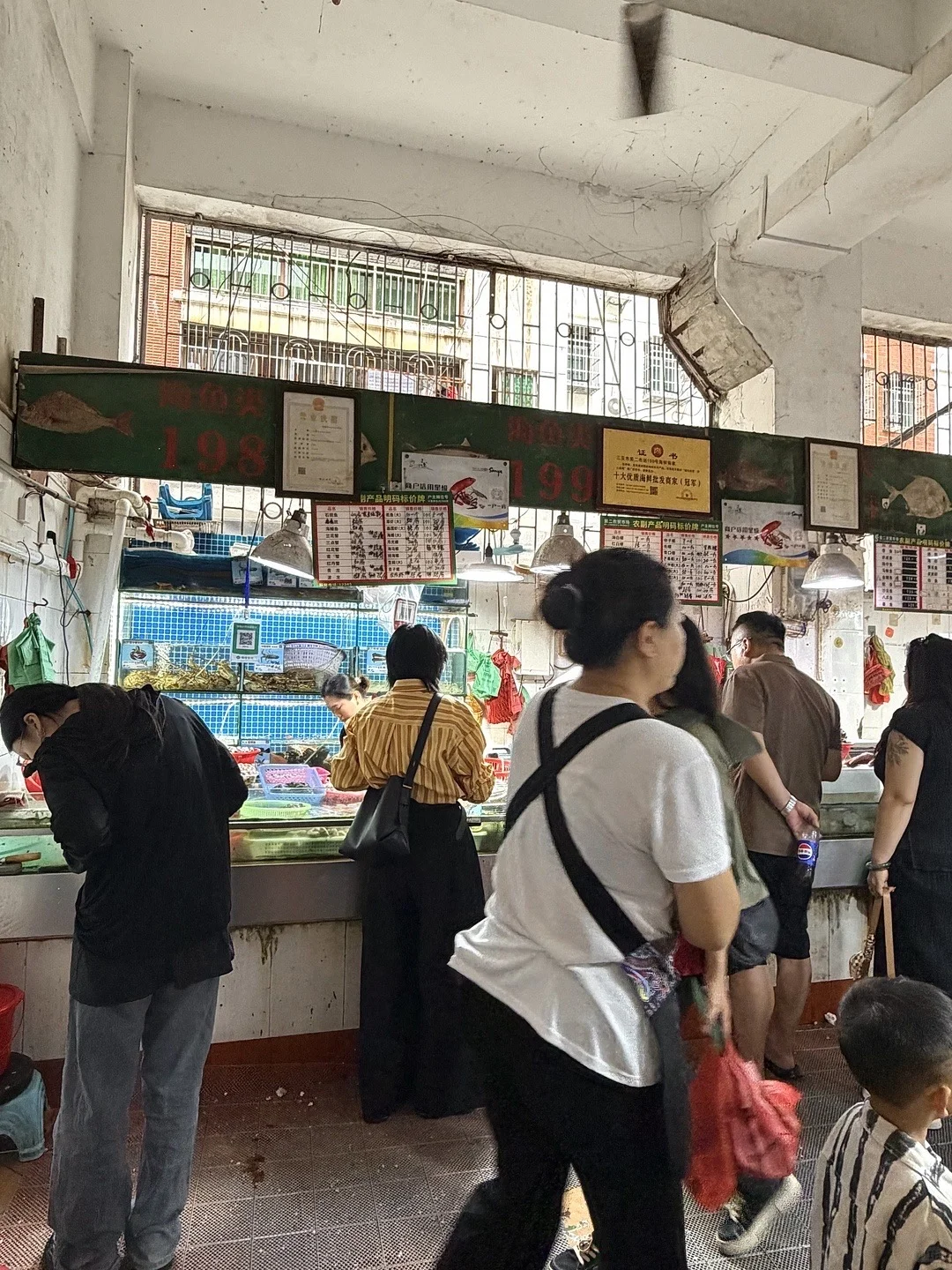 三亚第二市场海鲜测评!!!