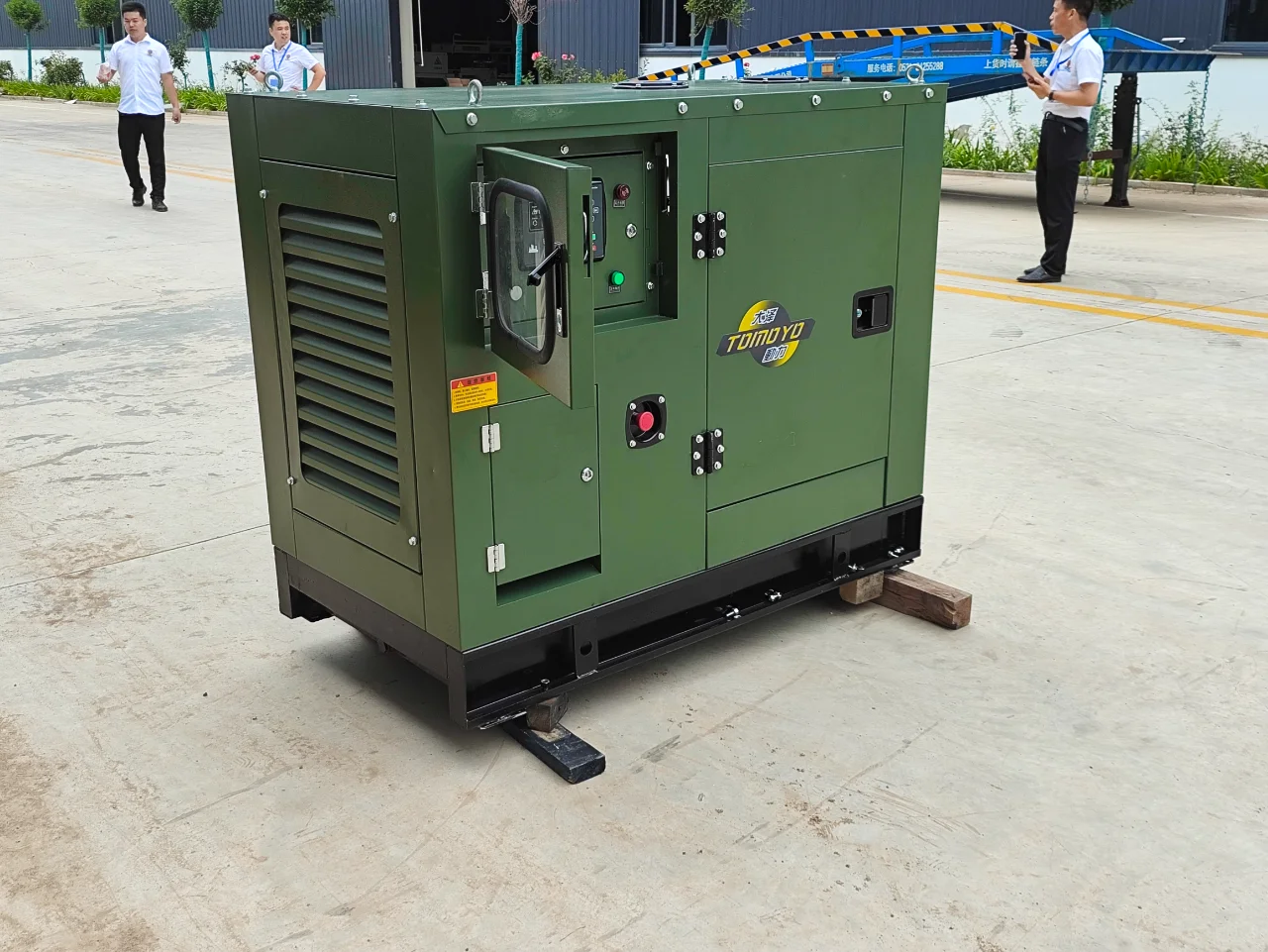 野外使用水冷式发电机组