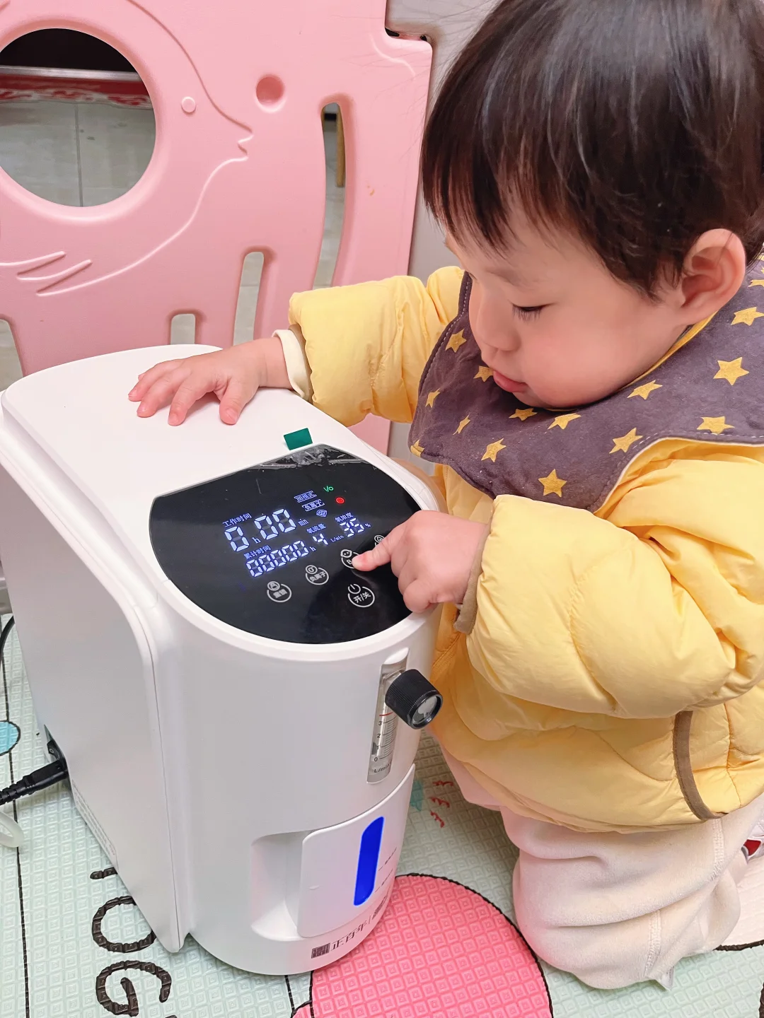 24➕6早产宝宝，带氧回家又如何