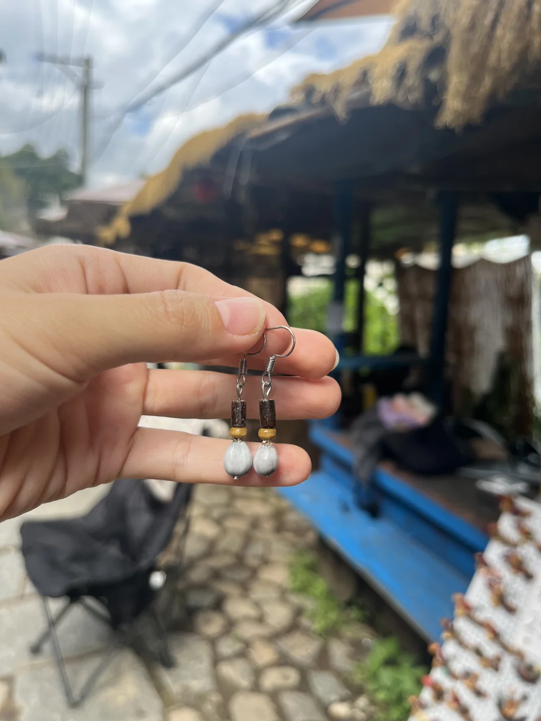 果实耳环简单复杂款式都有