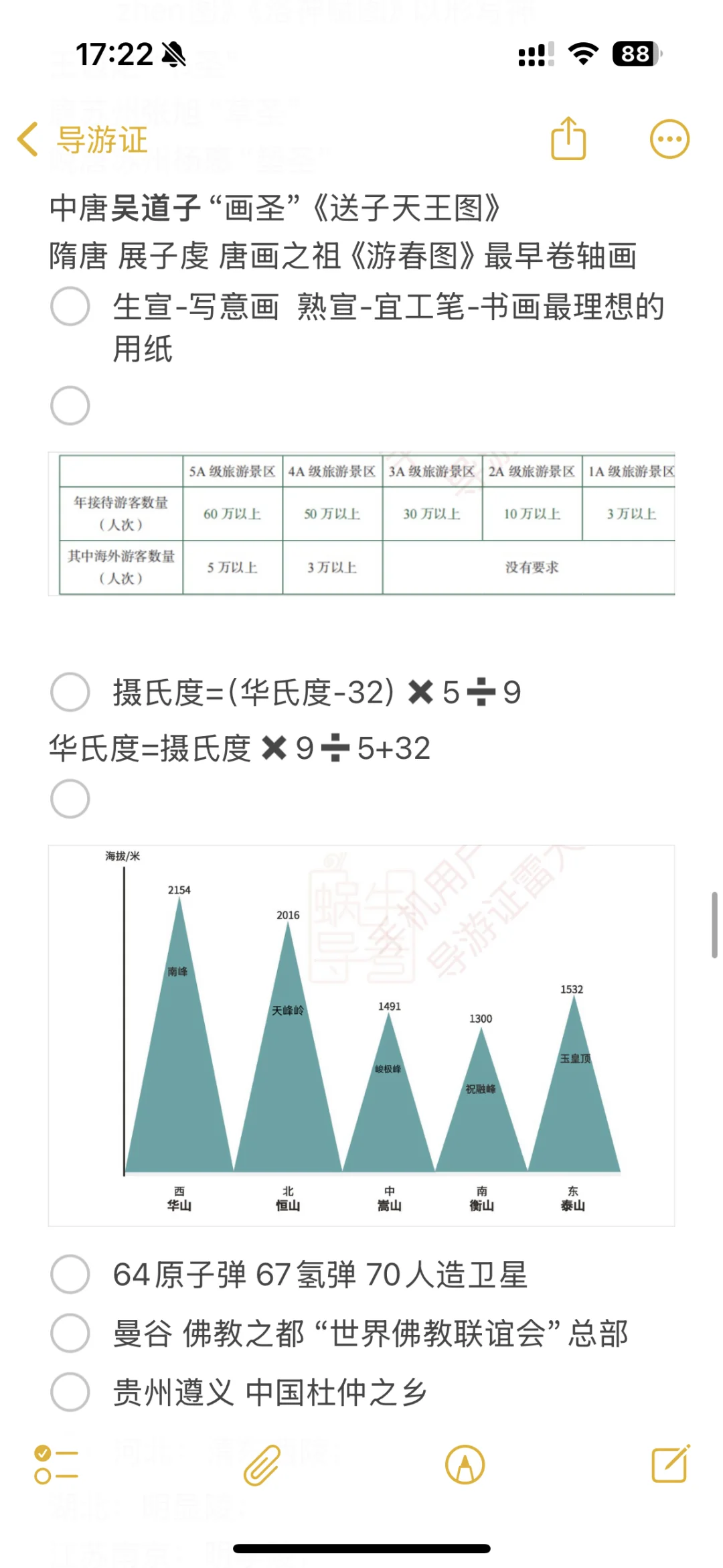 导游证易错分享