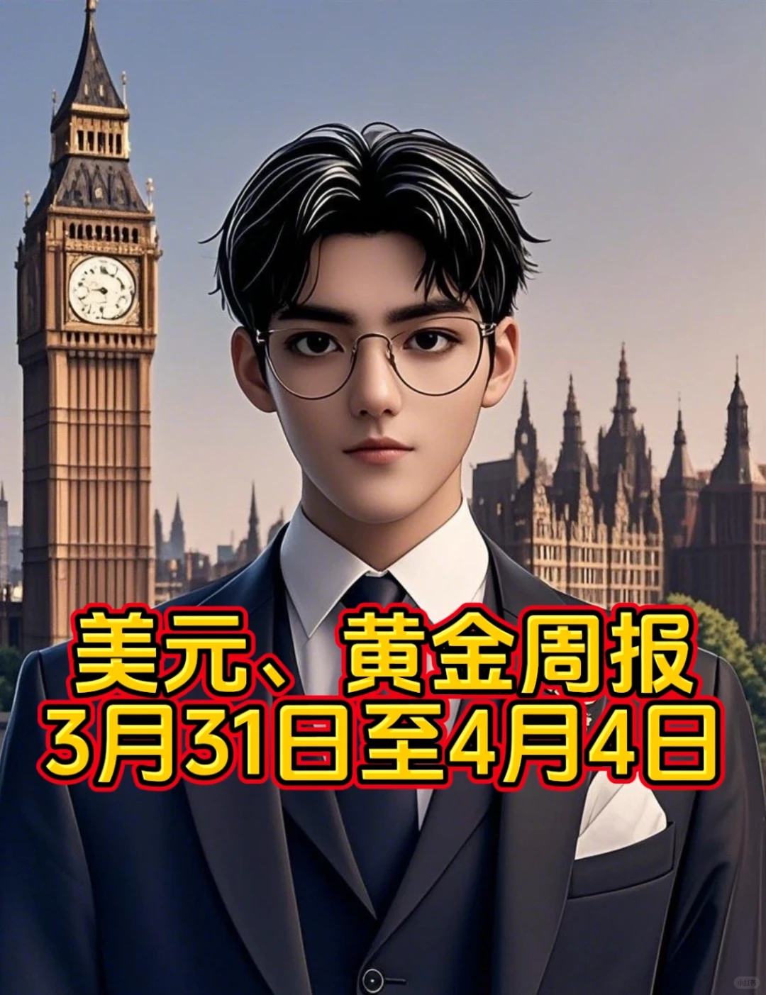 美元、黄金周报，3月31日至4月4日