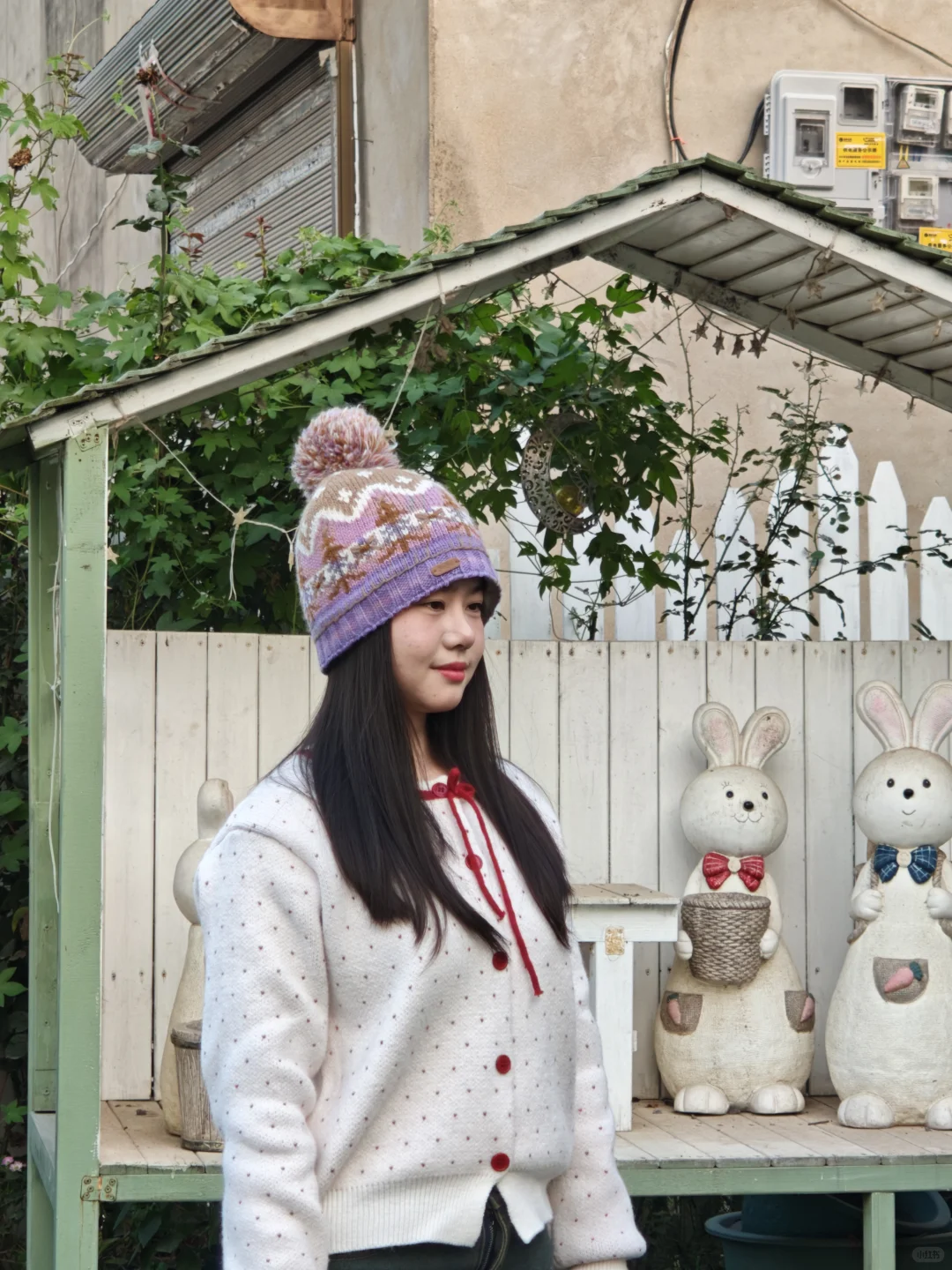 这顶羊毛帽子真的好舒服！好喜欢～