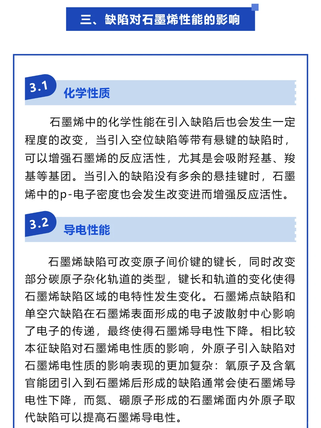 完美石墨烯竟藏这些 “缺陷”