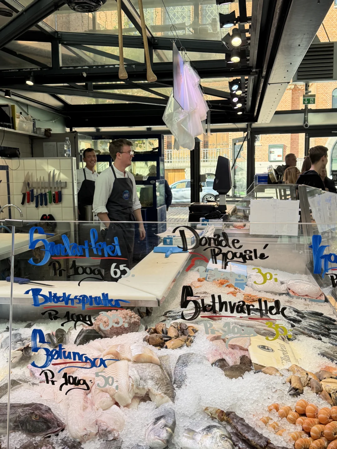 天气好，一定要来哥本的Torvehallerne市场