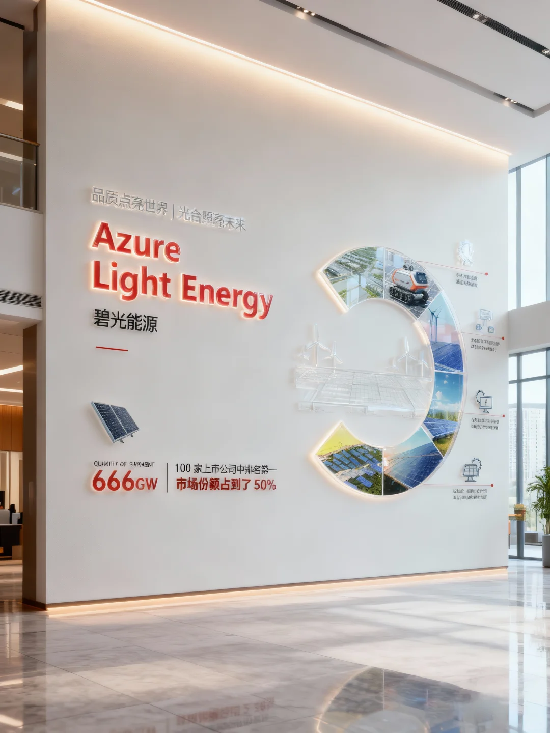 新能源人都在找的科技文化墙✨