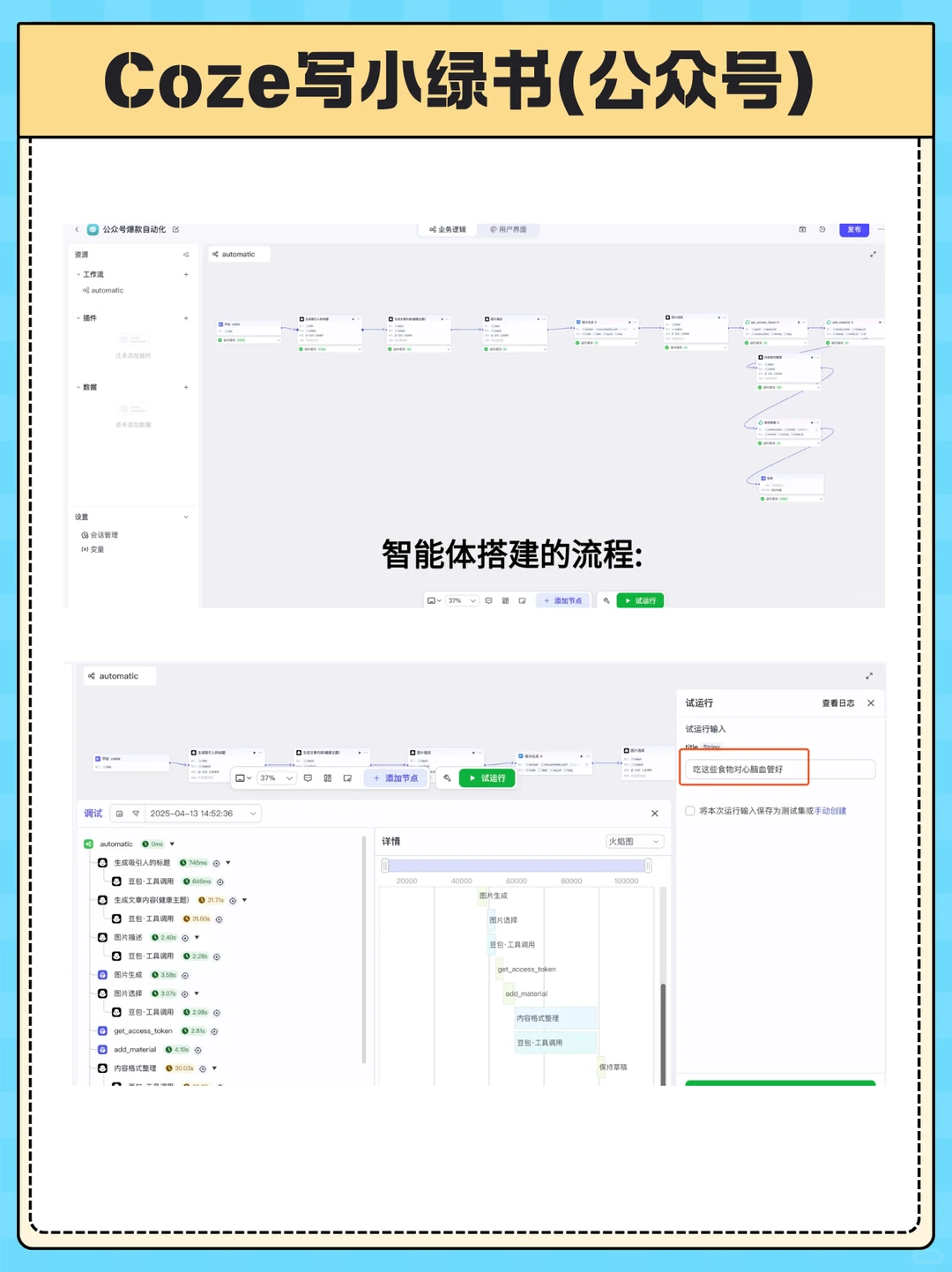 Coze扣子打造爆款文章智能体✅?