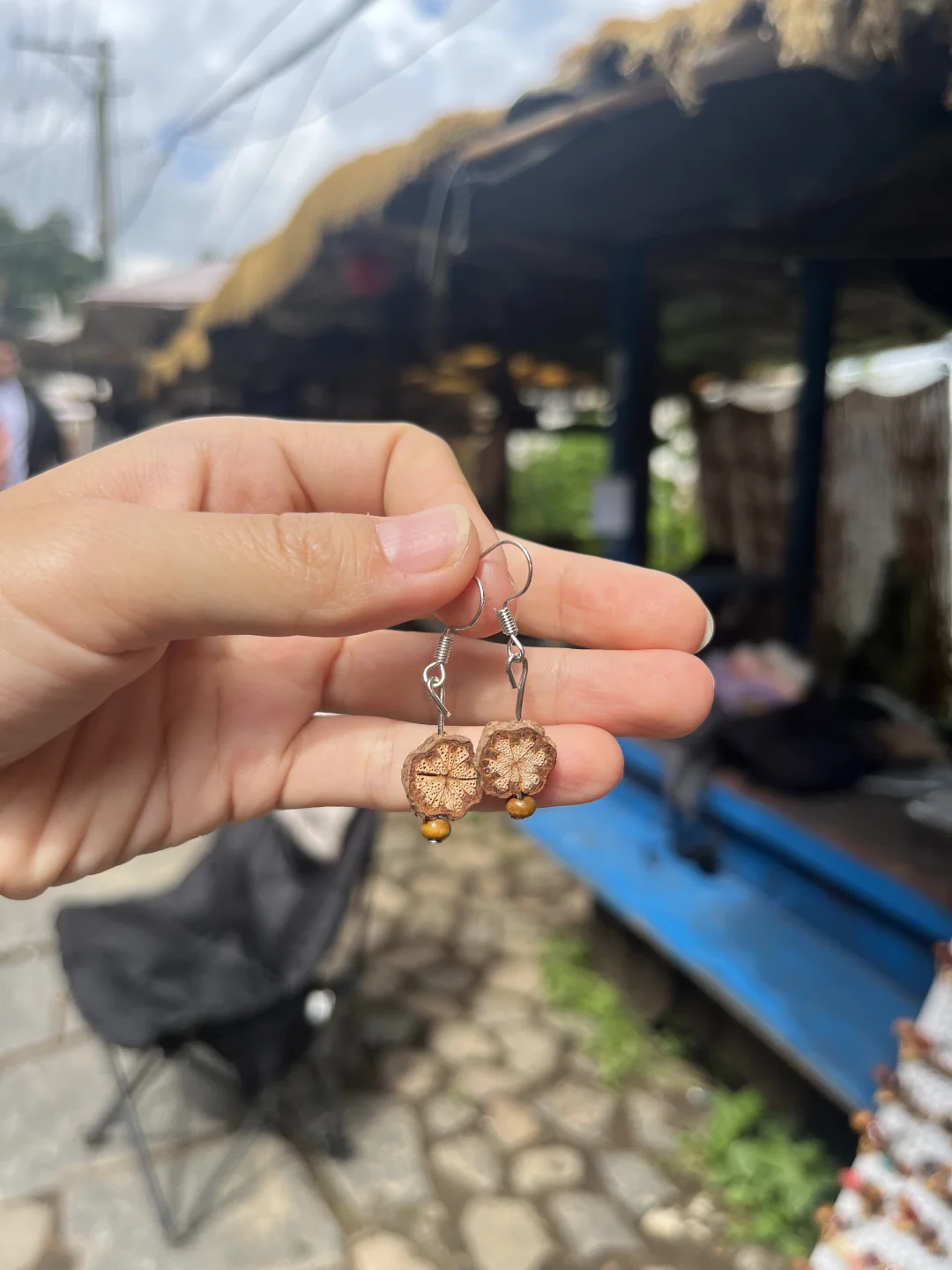 果实耳环简单复杂款式都有