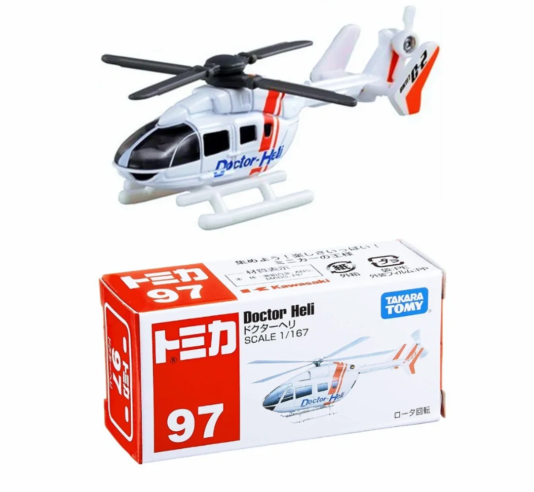 Tomica 红白盒系列97号 医生 直升机Bk117