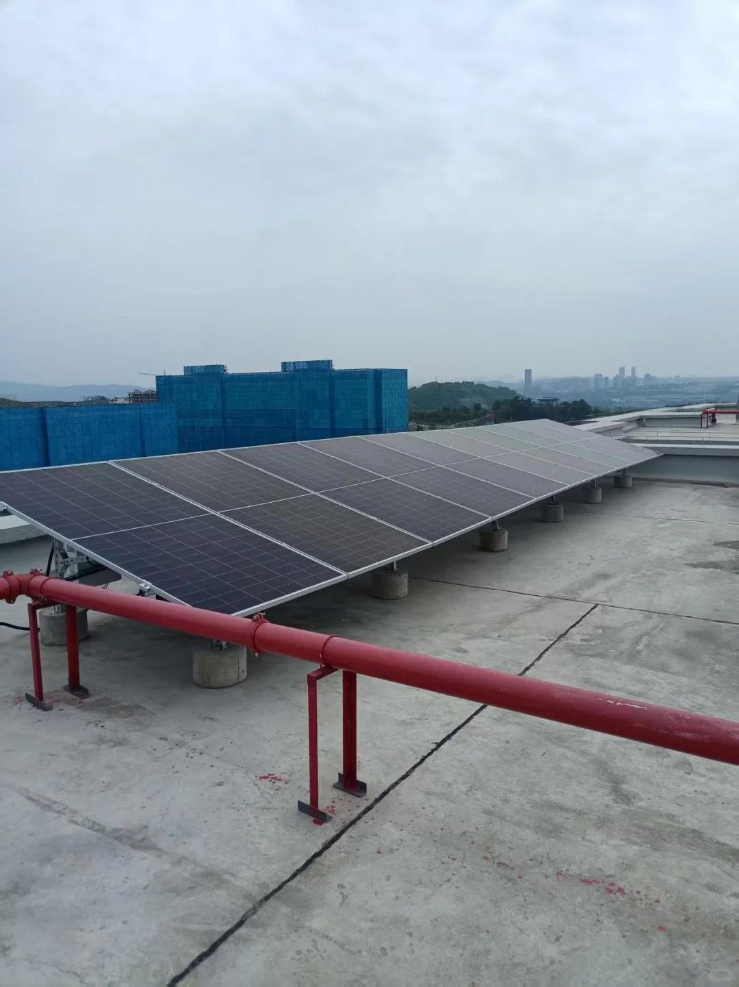 重庆光伏安装|装了光伏板，建了一座发电站