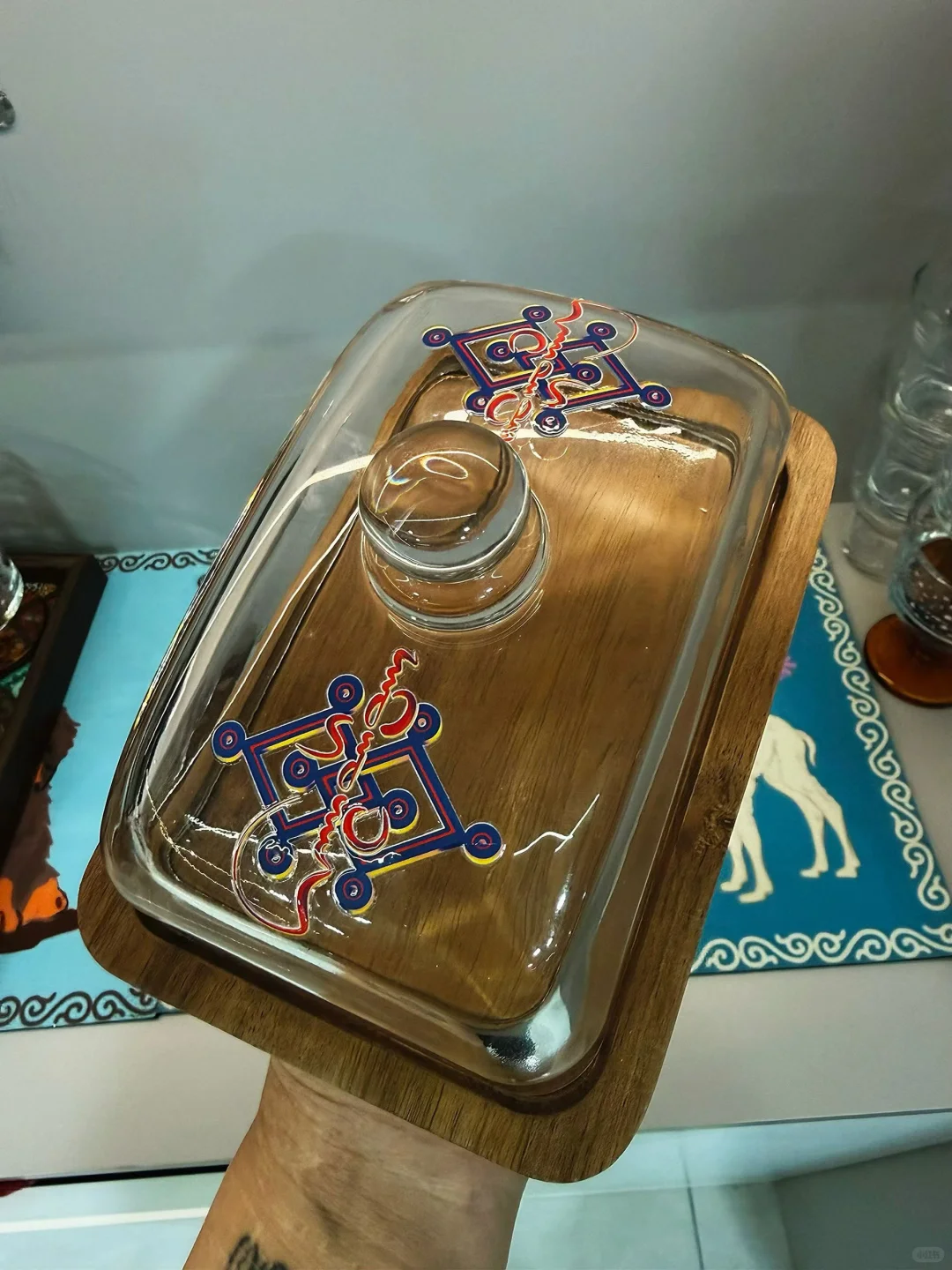 蒙古元素糖果盒