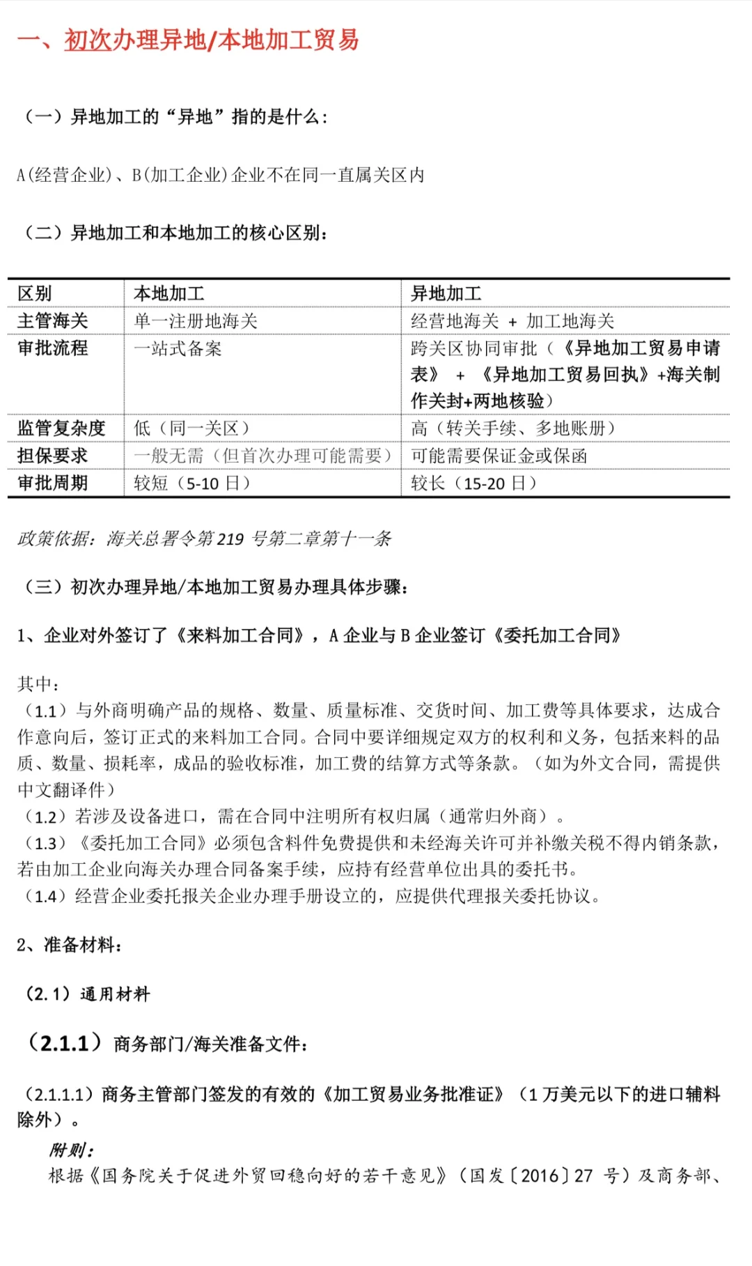 第一次做来料加工全流程