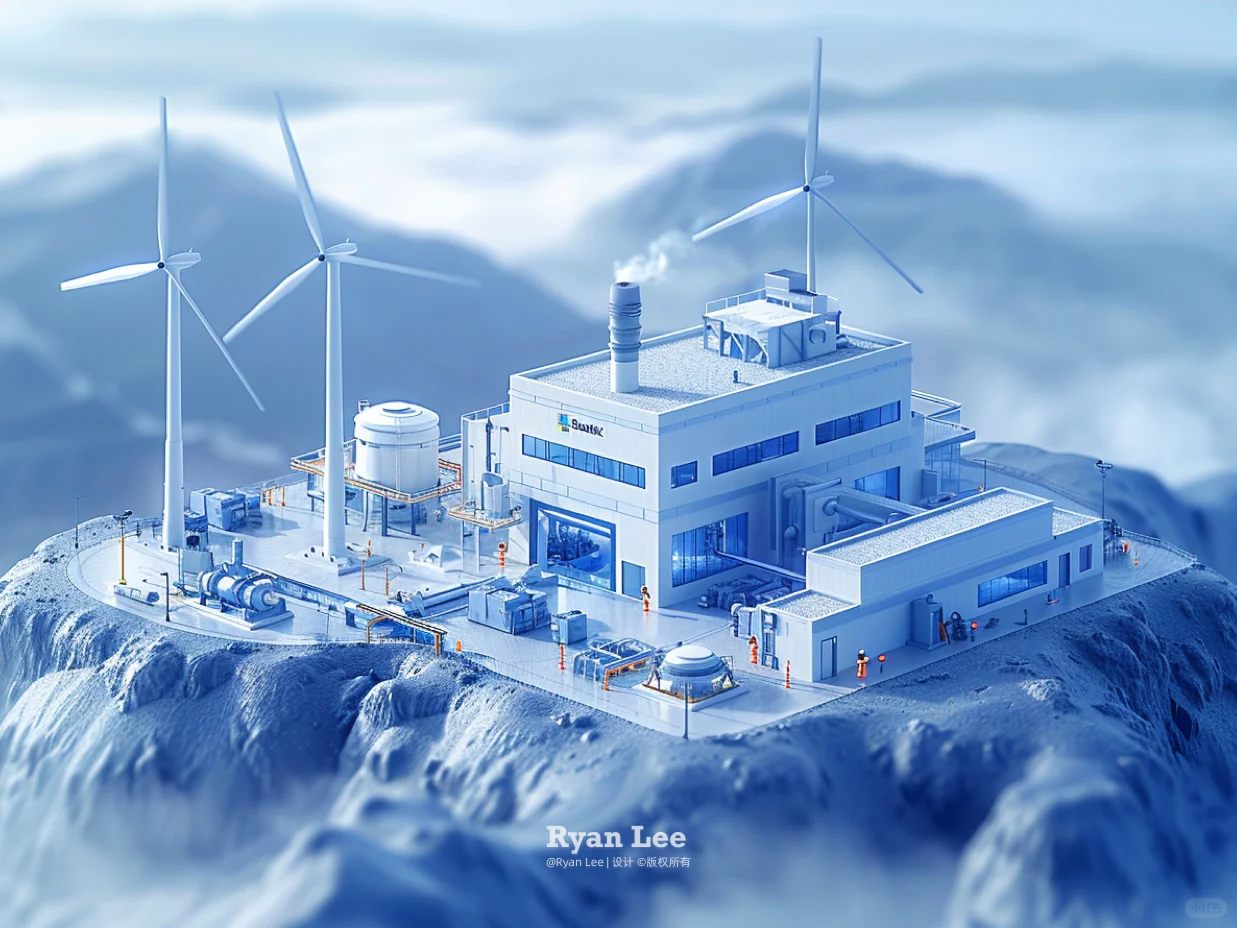 能源系列 | 山顶的「风力和光能发电站」