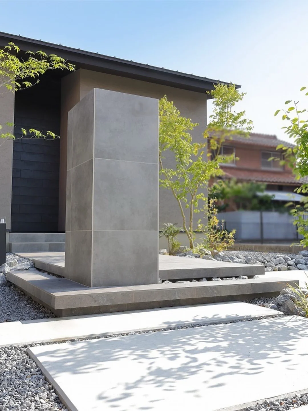 超简约花园绿植造景