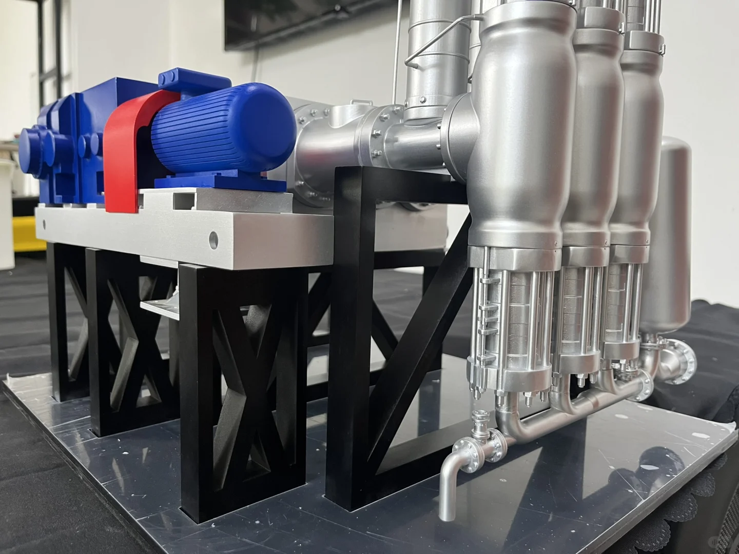 ‌3D打印泵阀流体机械设备沙盘模型价格咨询