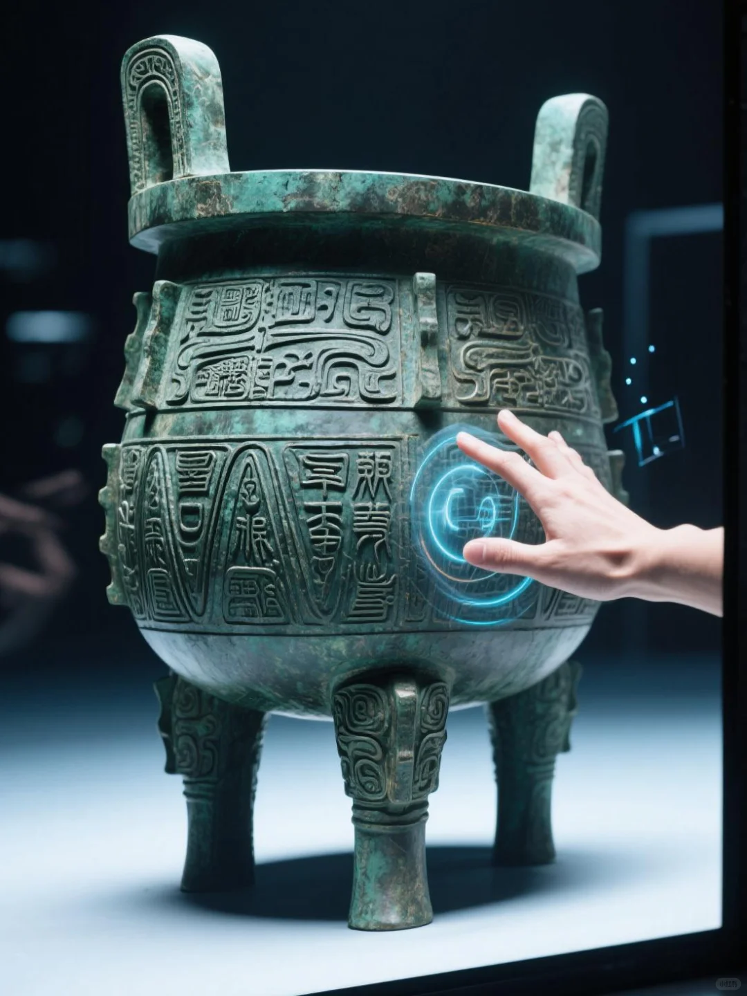 ?博物馆新玩法！液晶显示屏让文物活过来