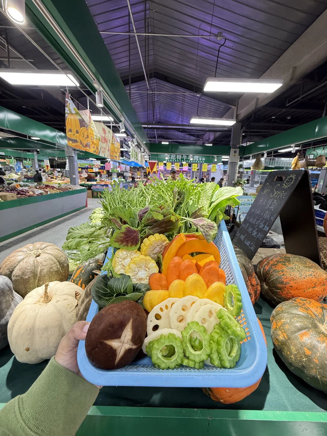 就这!!菜市场的菜?我当时就涮了