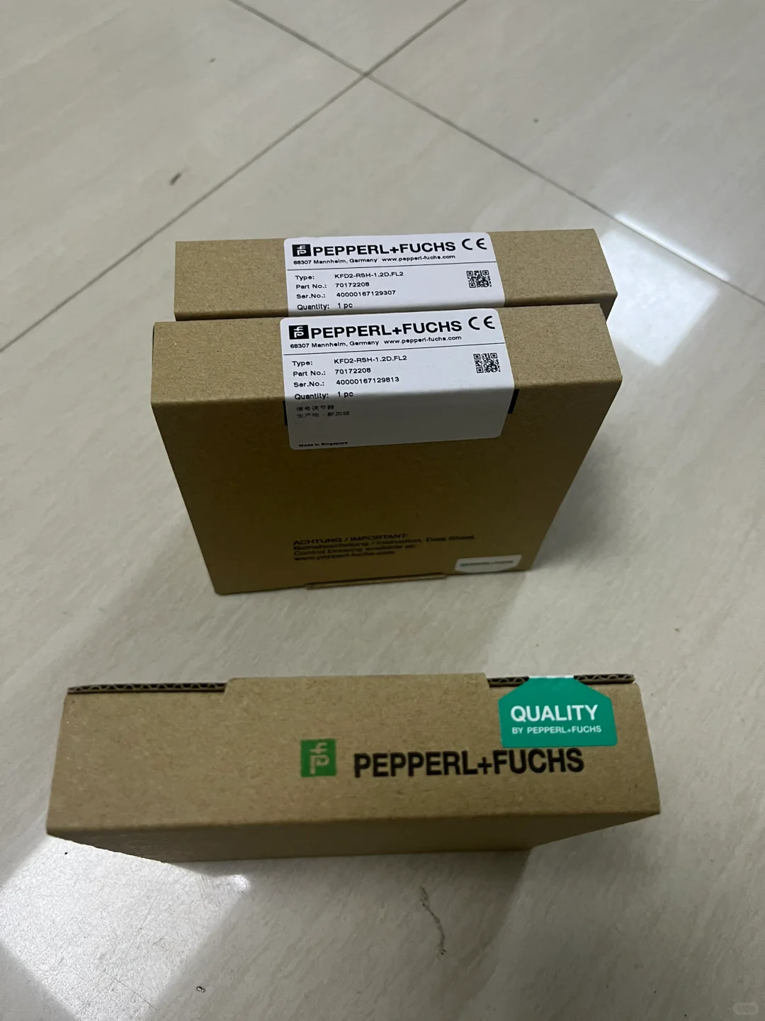 P+F倍加福光电传感器信号处理器