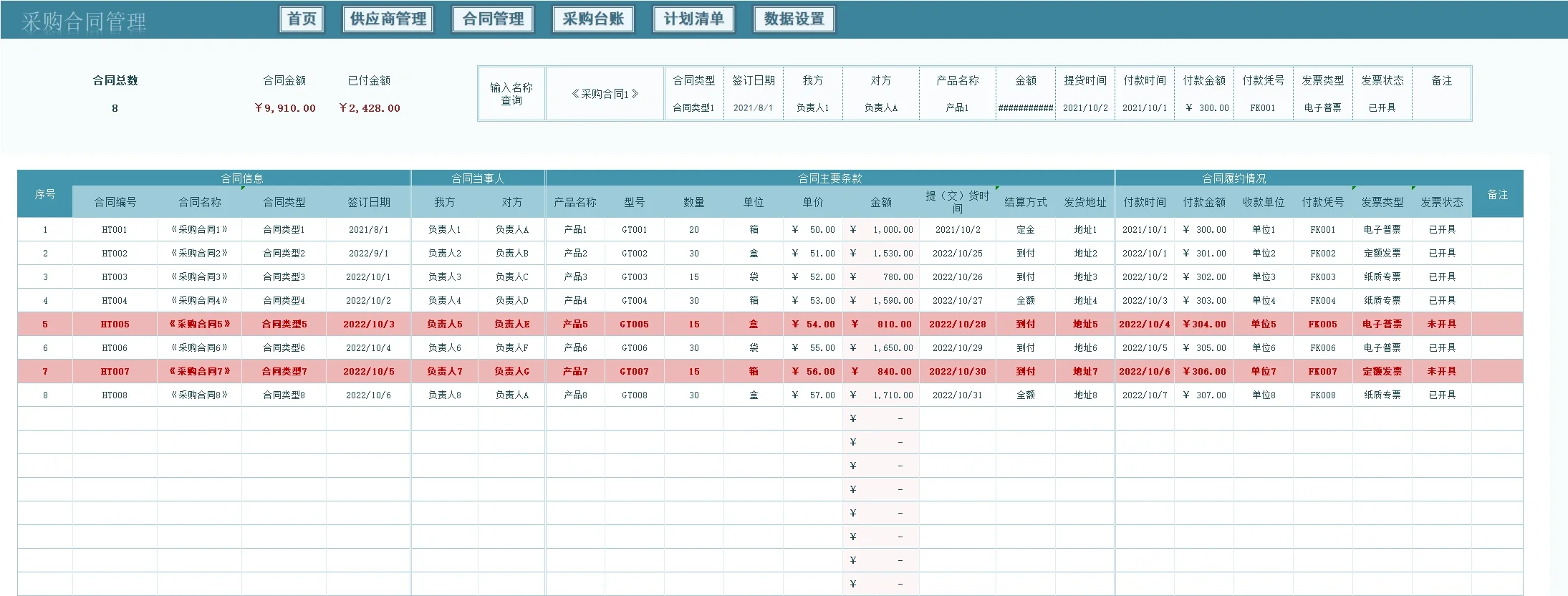 采购管理系统，工作事半功倍