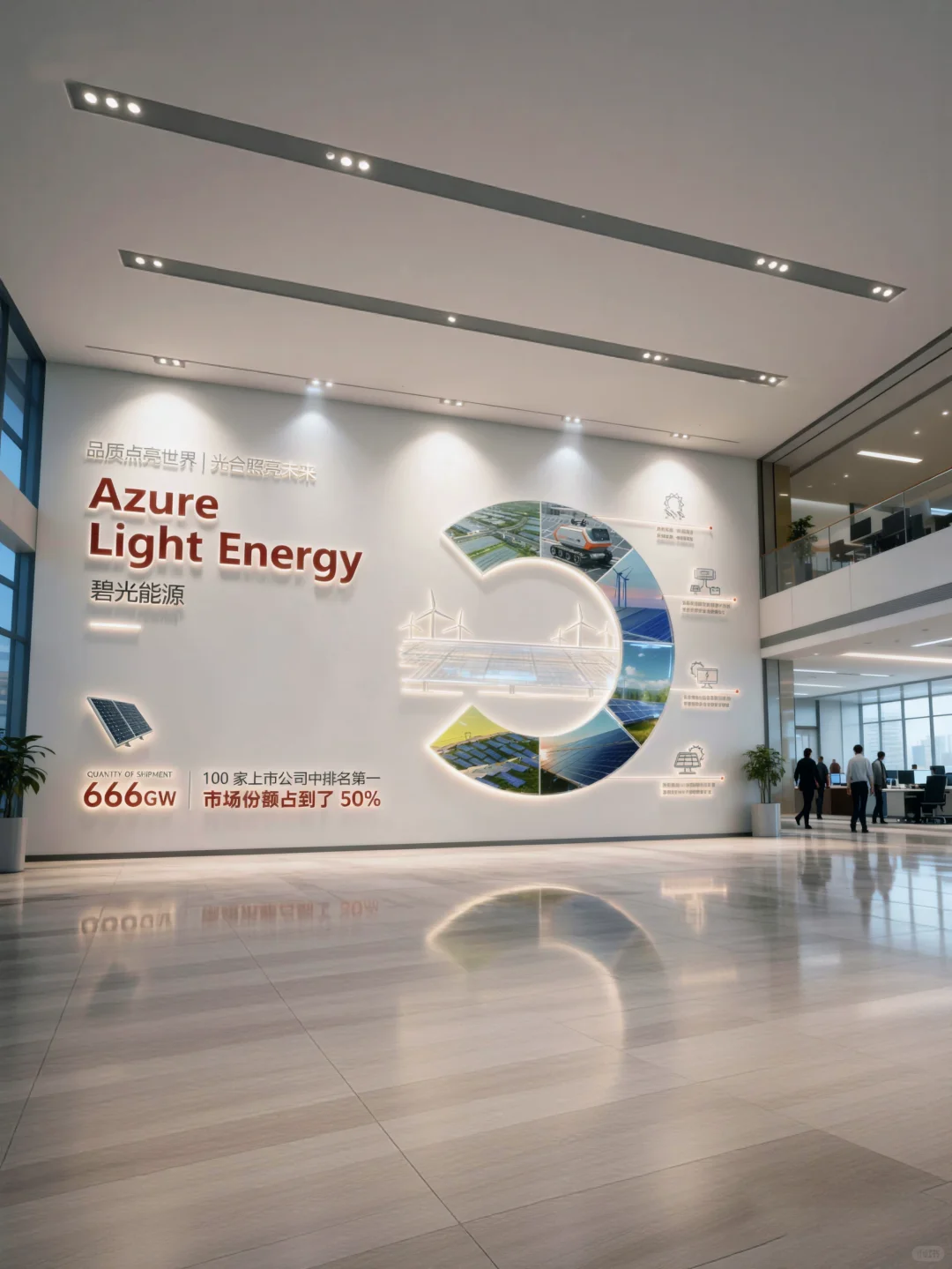 新能源人都在找的科技文化墙✨