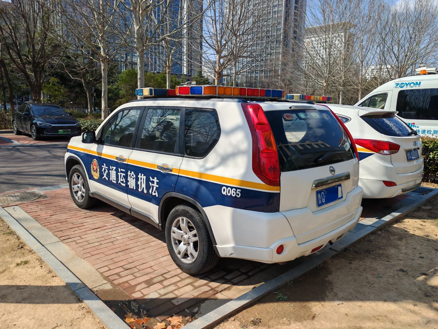 交通运输执法车辆