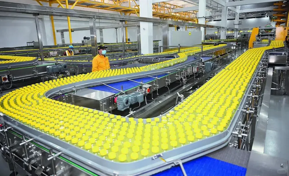 柚香谷年产值20亿灌装生产线投产