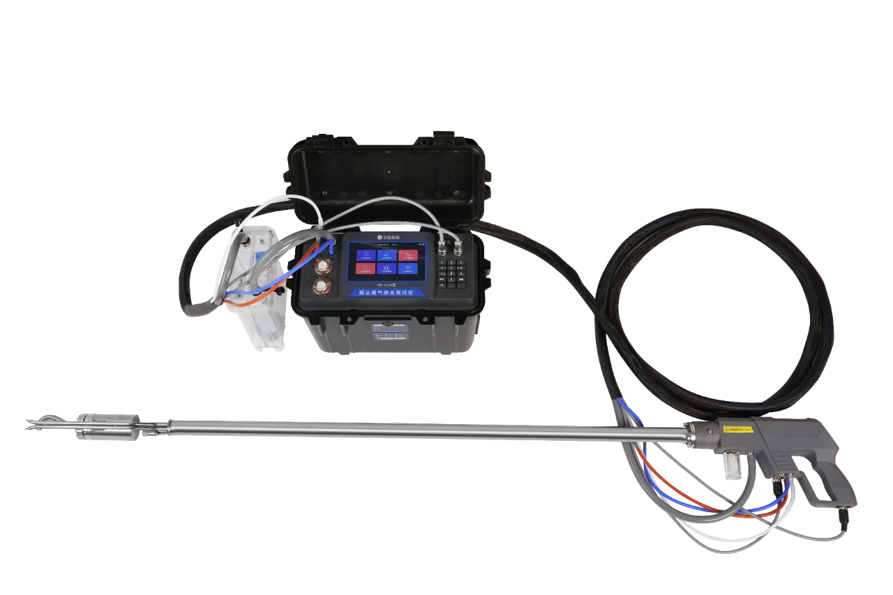 环保人必备神器！烟尘烟气综合测试仪实测