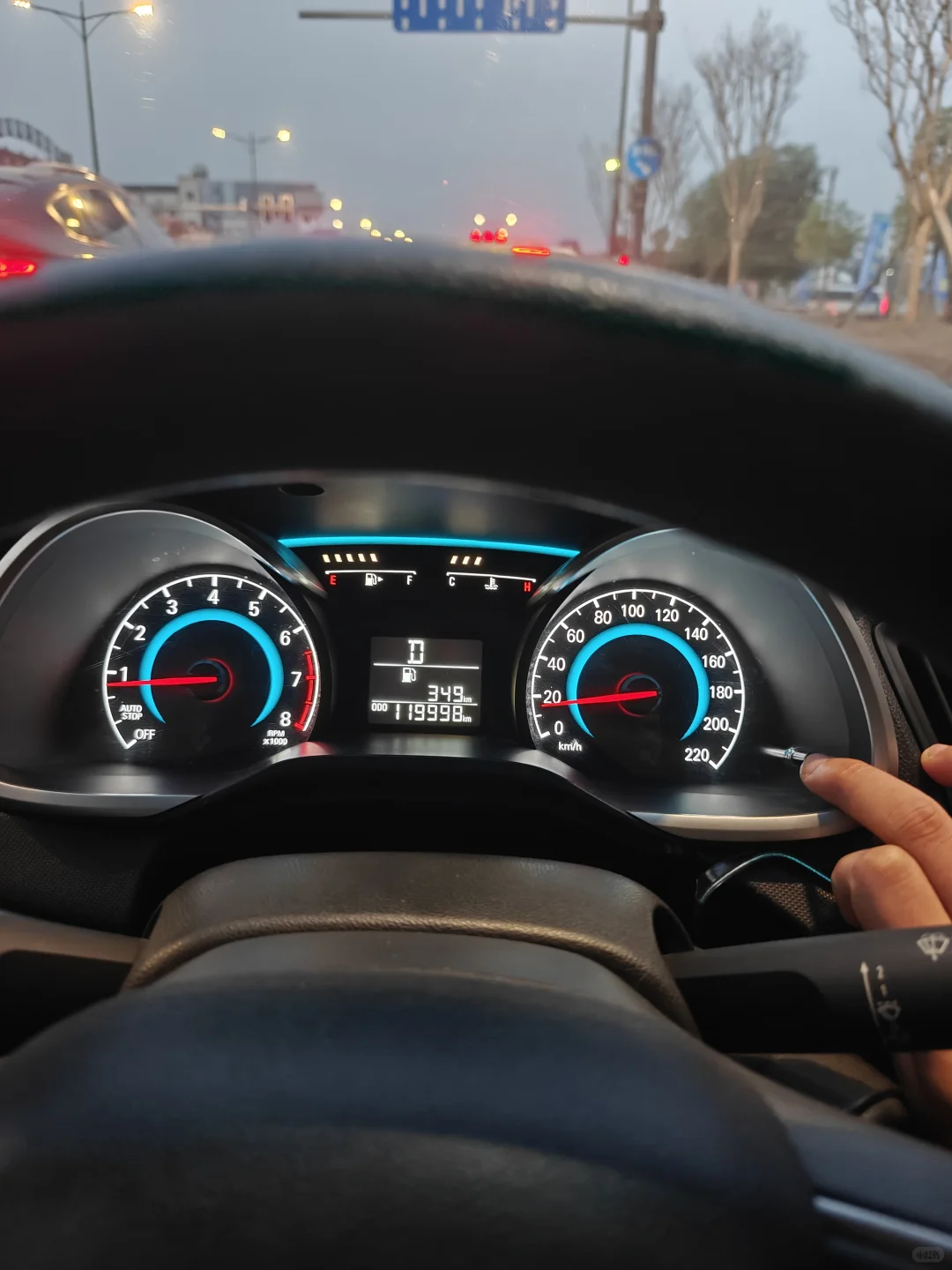 科沃兹仪表怎么切换显示内容以及含义