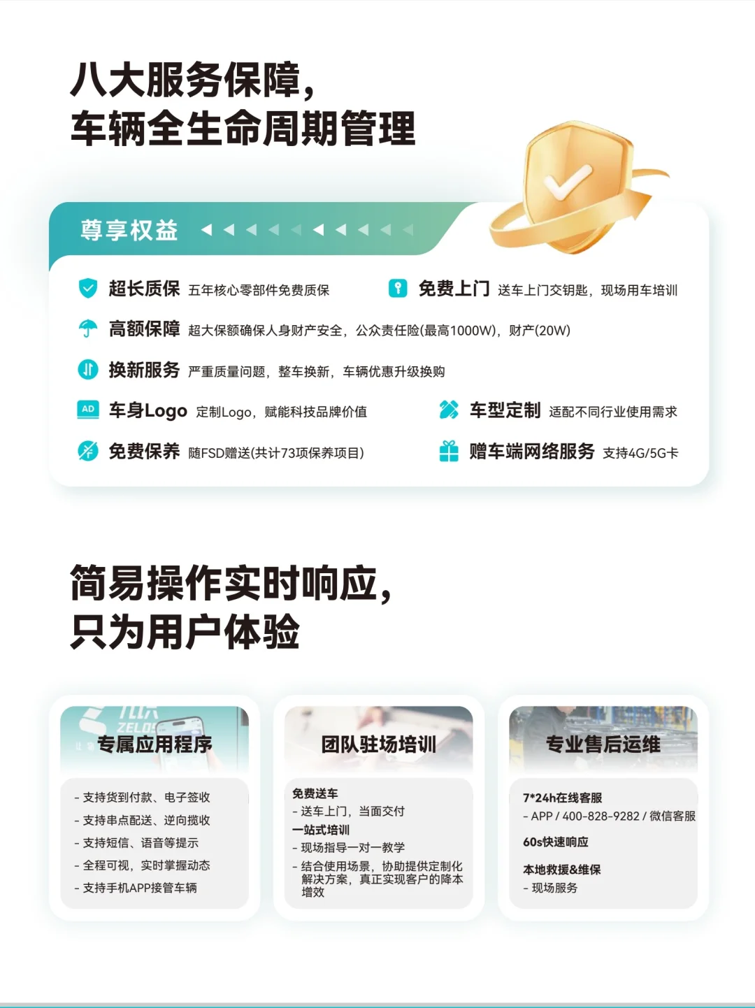 Z5/Z8系列无人冷藏车