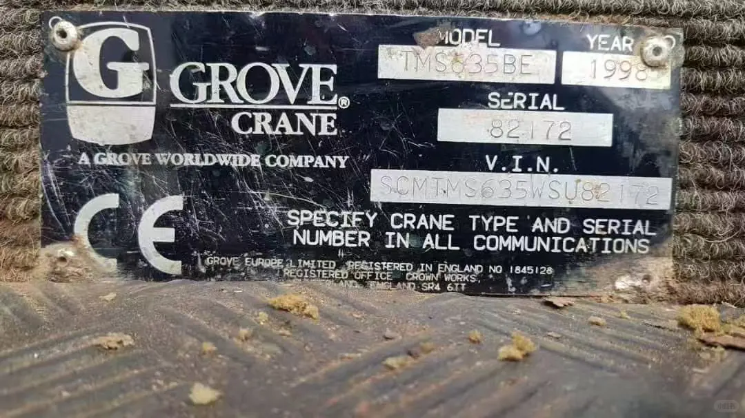 GROVE起重机GROVE起重GROVE格鲁夫起重机GRO