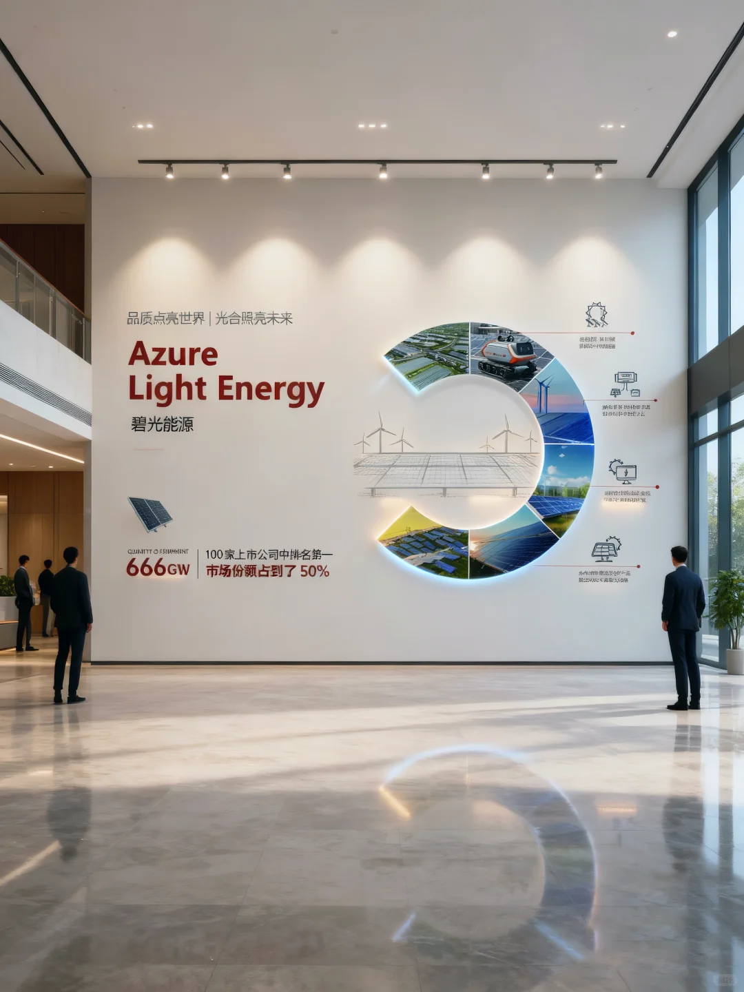 新能源人都在找的科技文化墙✨