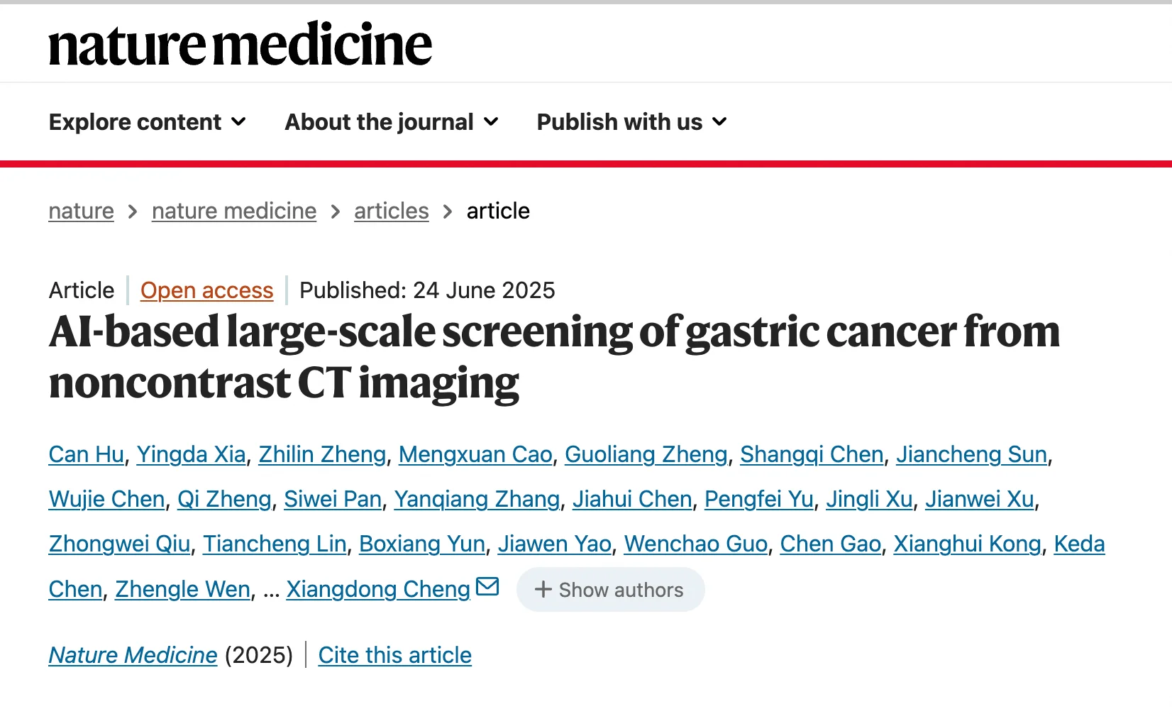 ? 医疗行业的地震！GE联手阿里AI