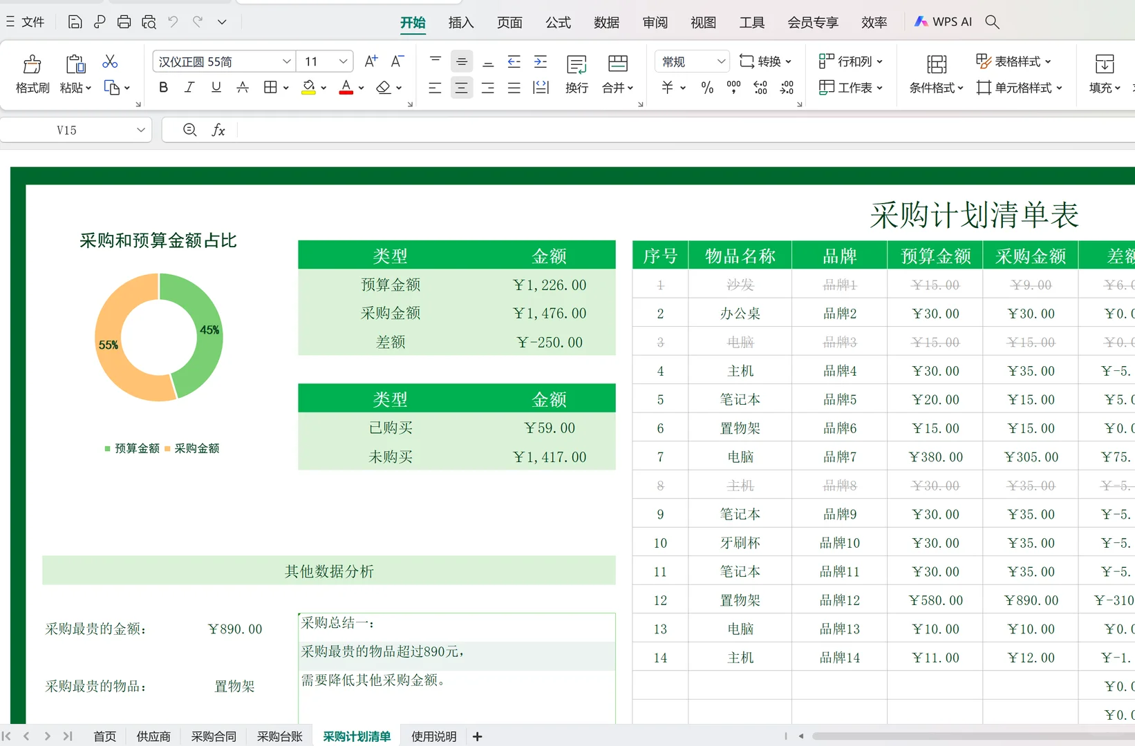 采购管理系统很轻松的绝招