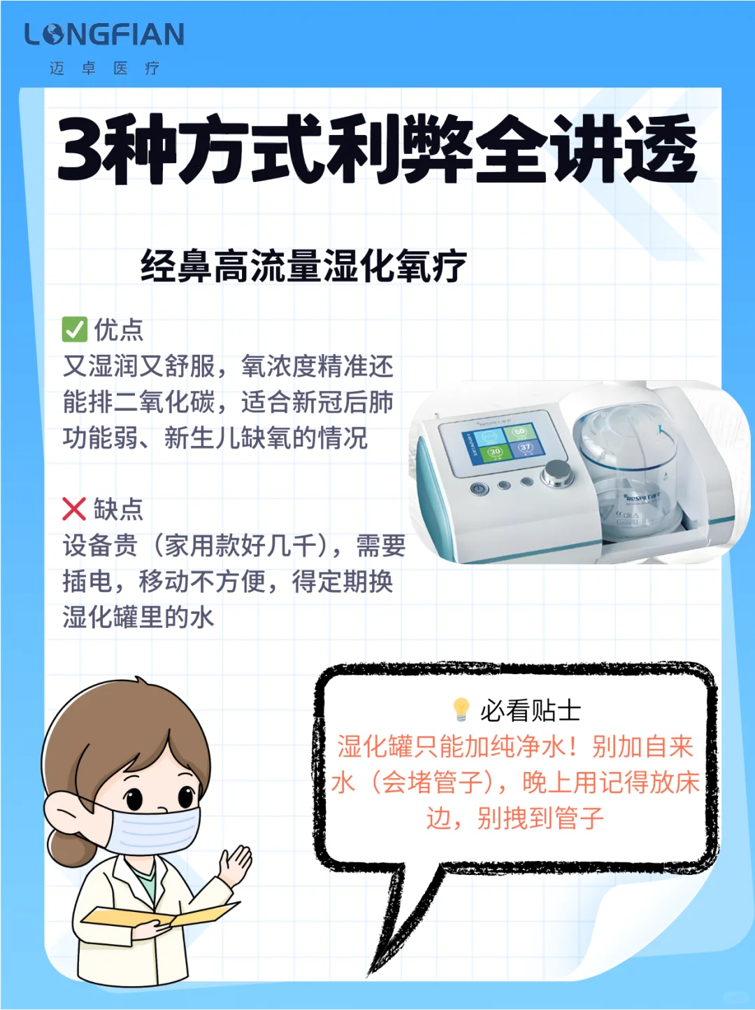 家庭吸氧?这几种方式你了解么‼️