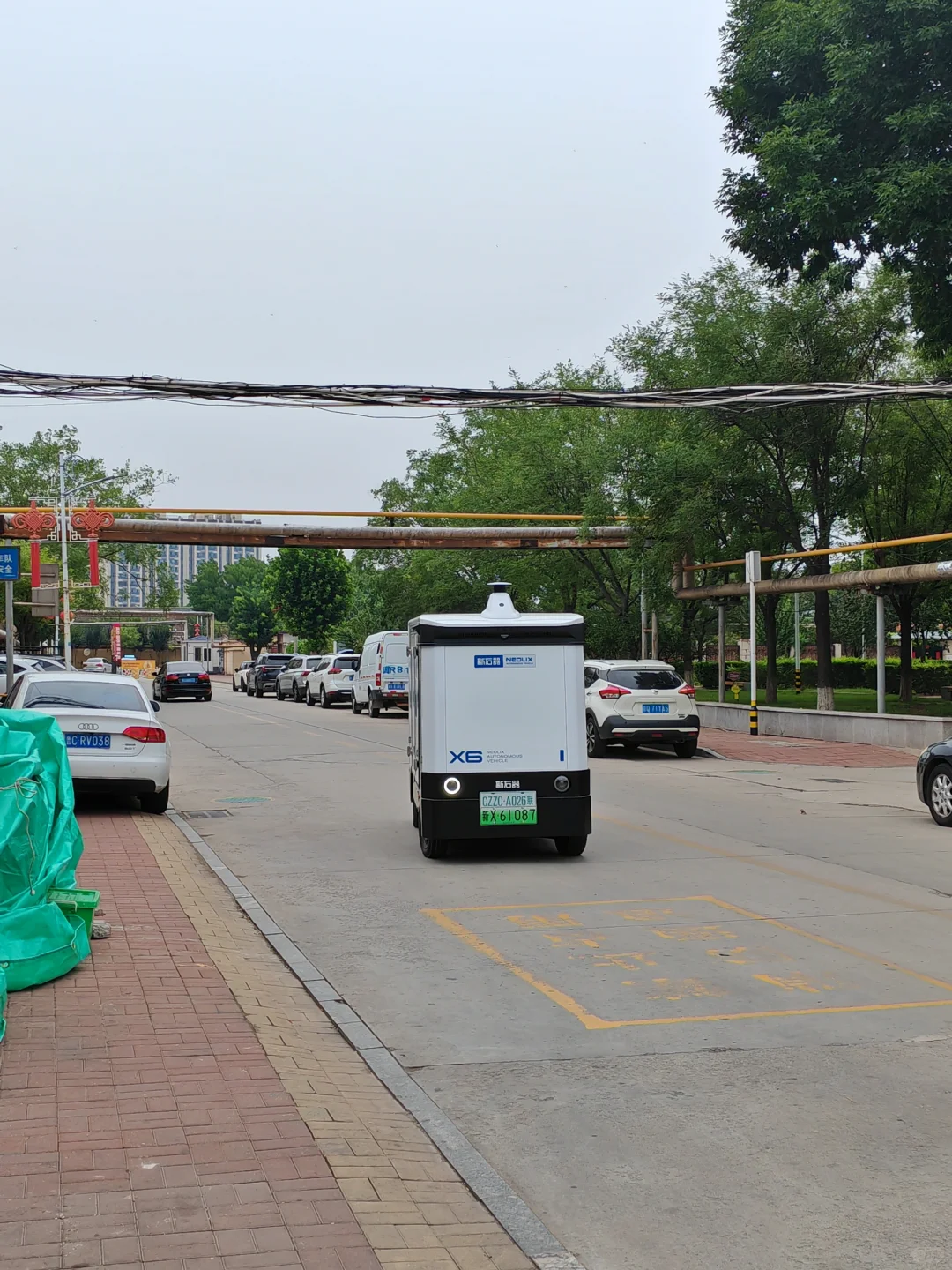 任丘这个小县城竟然也有无人驾驶小车车