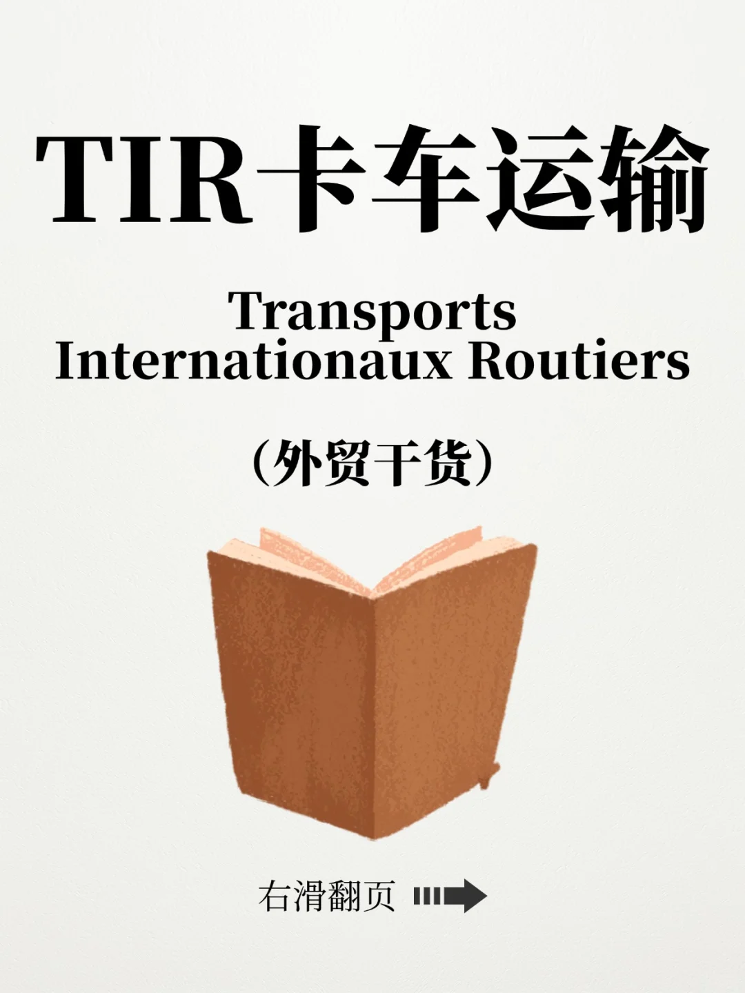 外贸 | TIR：国际公路运输