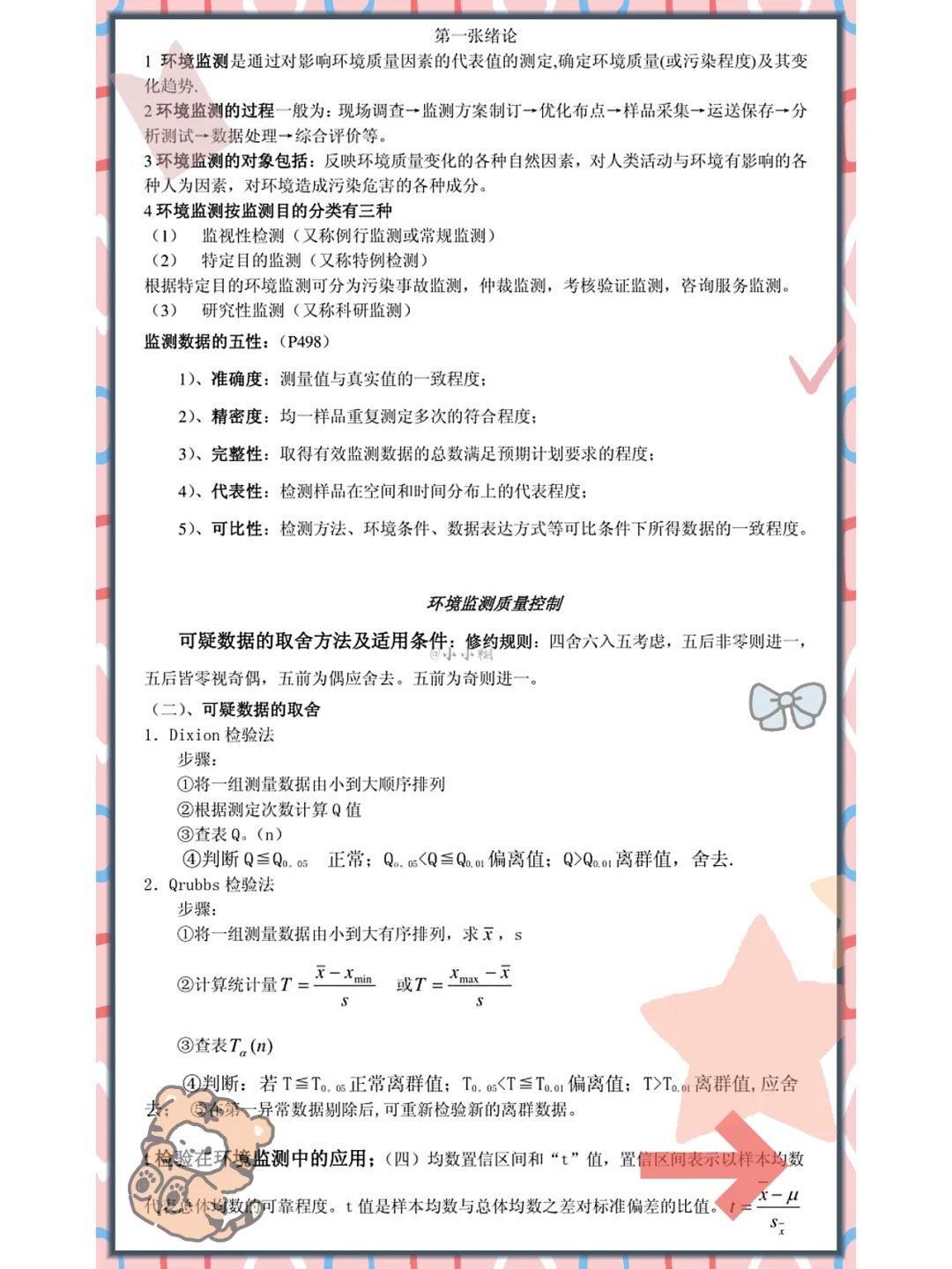 爱了,环境监测记不住看这