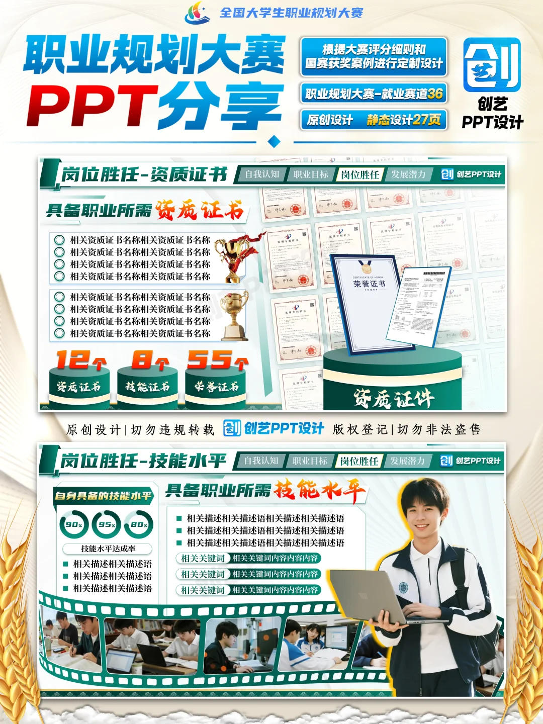 电商主理人职业规划之路ppt?职规赛ppt