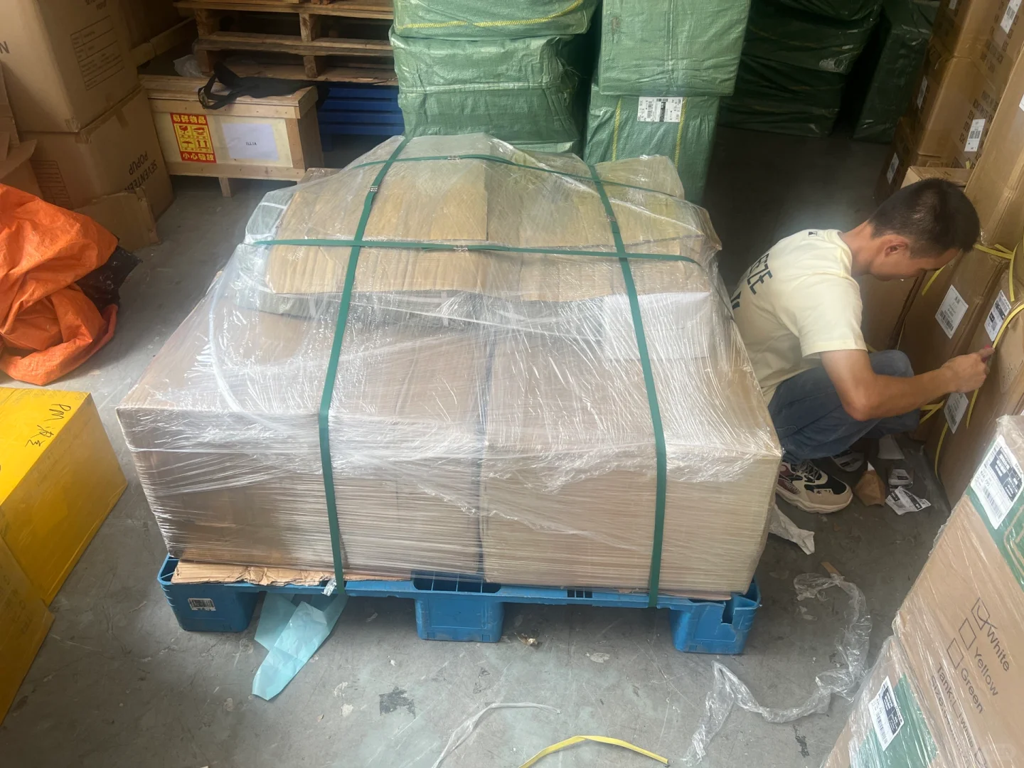 木箱货物出口～