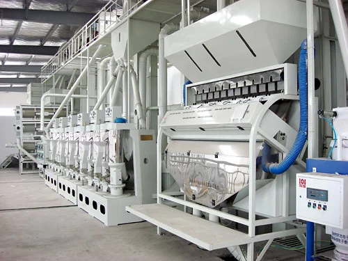 60吨小米加工成套设备全套设备组成及工作