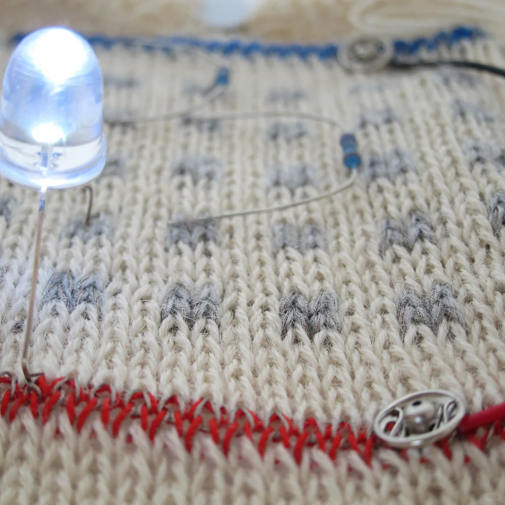 【交互+针织】电子织物制作入门指南